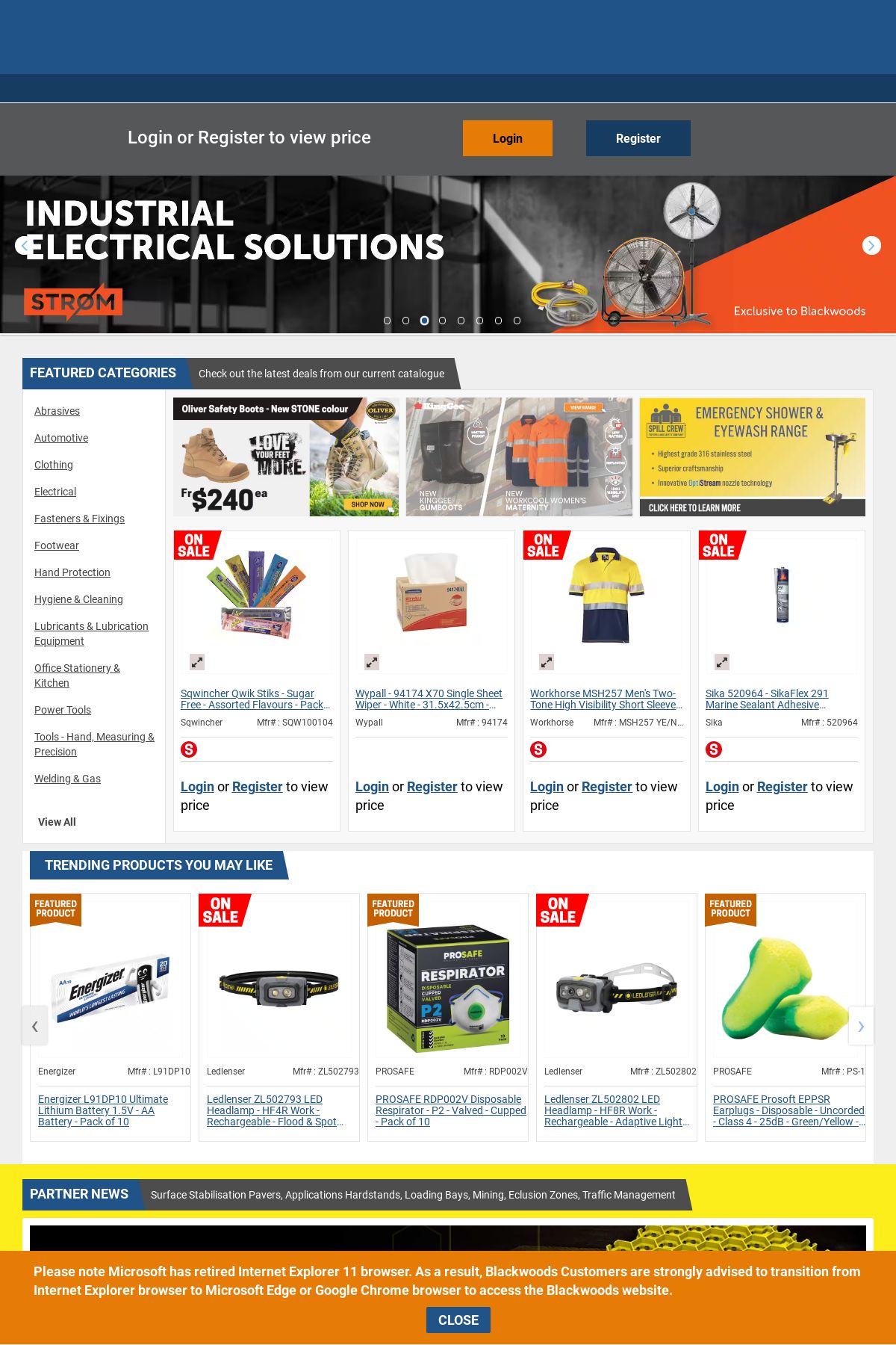 Catalogue Blackwoods 06.11.2023 - 12.11.2023