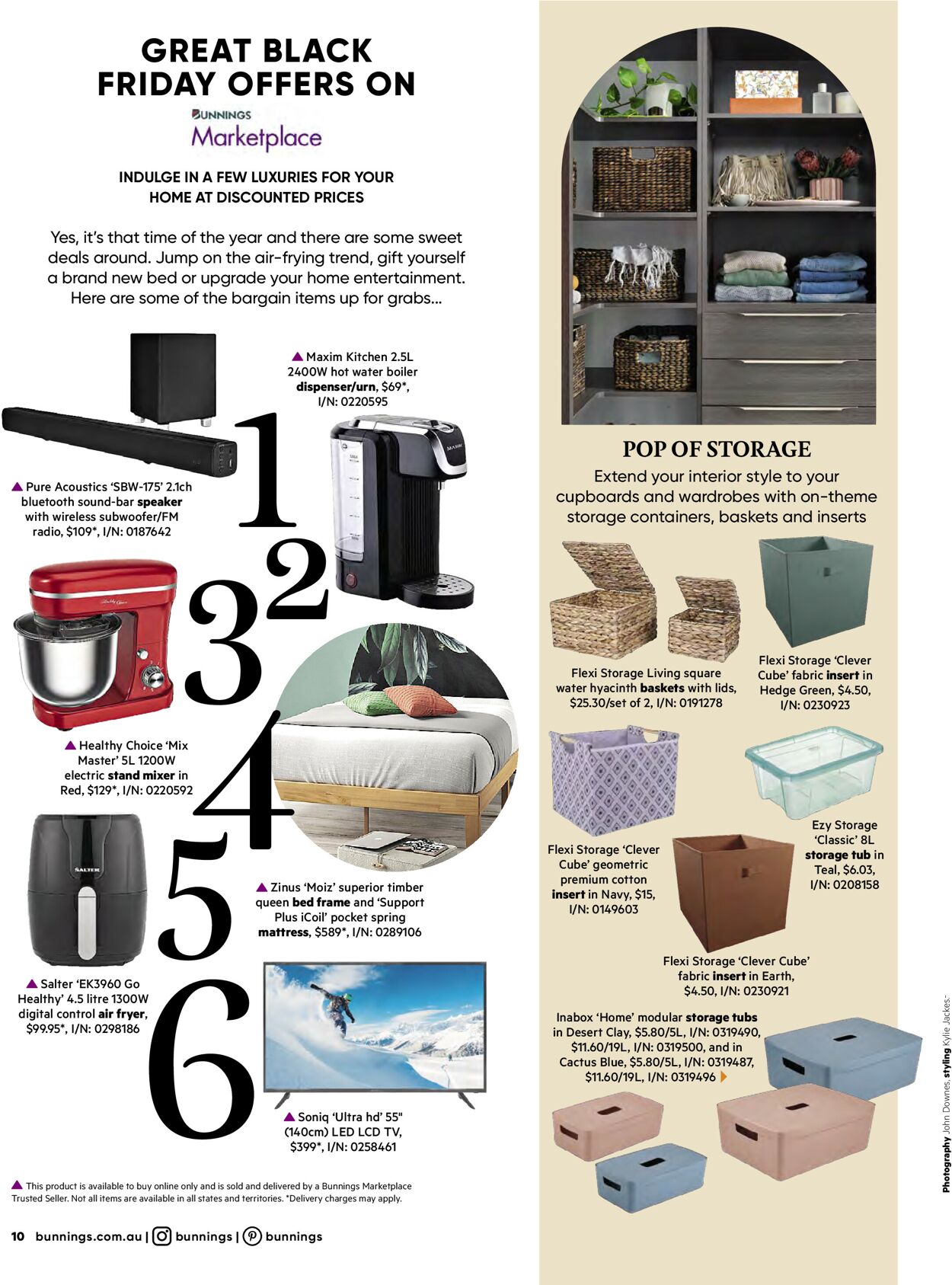 Catalogue Bunnings Warehouse 01.11.2021 - 30.11.2021