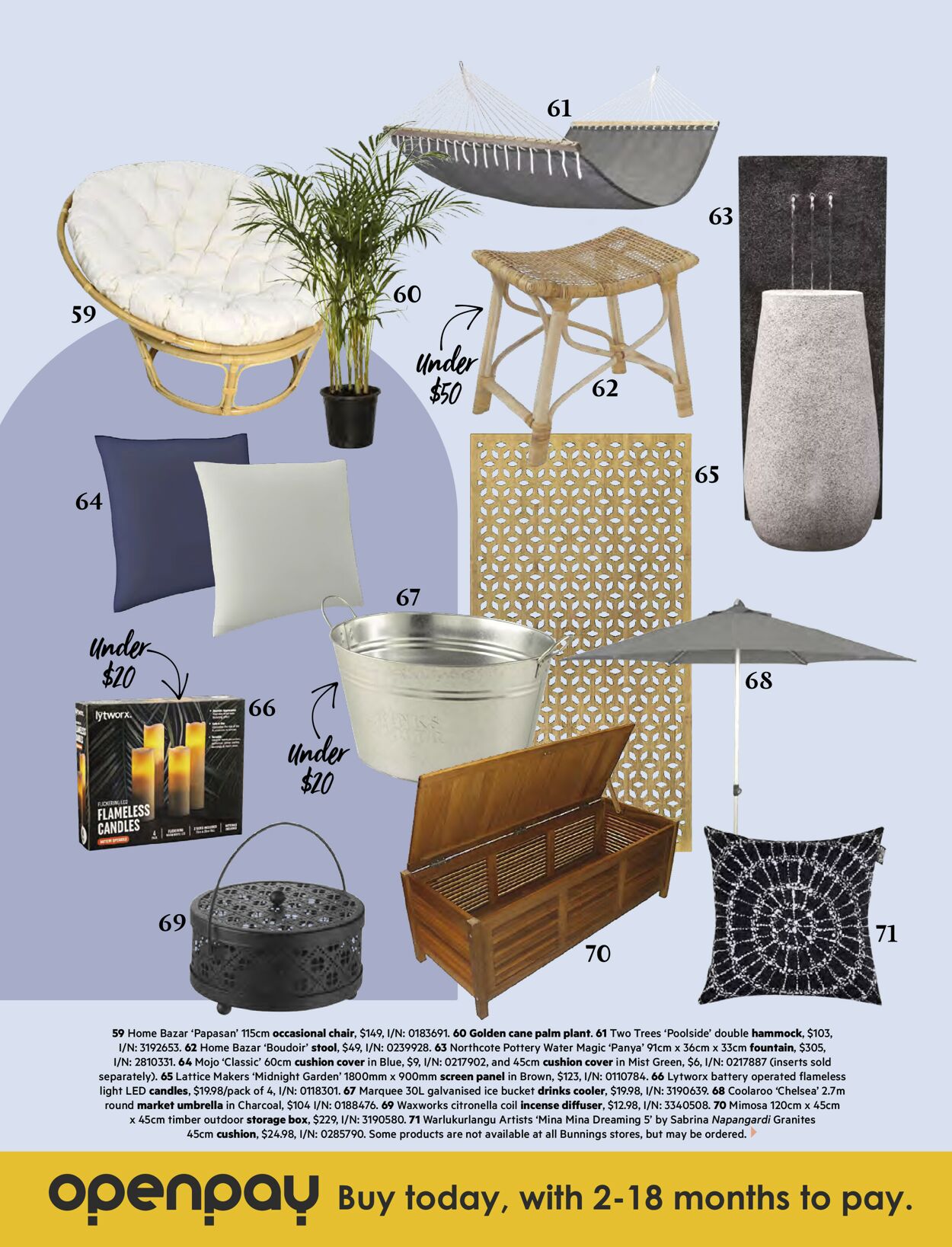 Catalogue Bunnings Warehouse 01.11.2021 - 30.11.2021