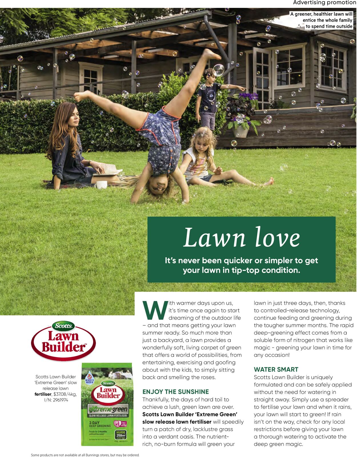 Catalogue Bunnings Warehouse 01.11.2021 - 30.11.2021