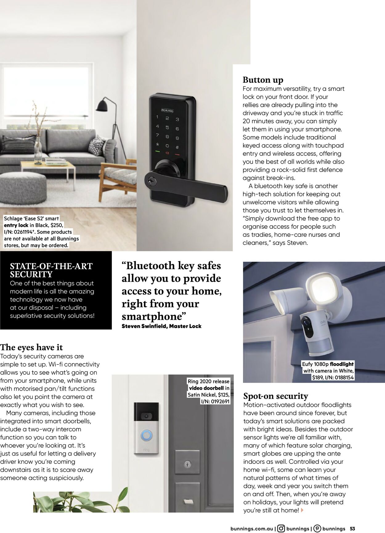 Catalogue Bunnings Warehouse 01.11.2021 - 30.11.2021