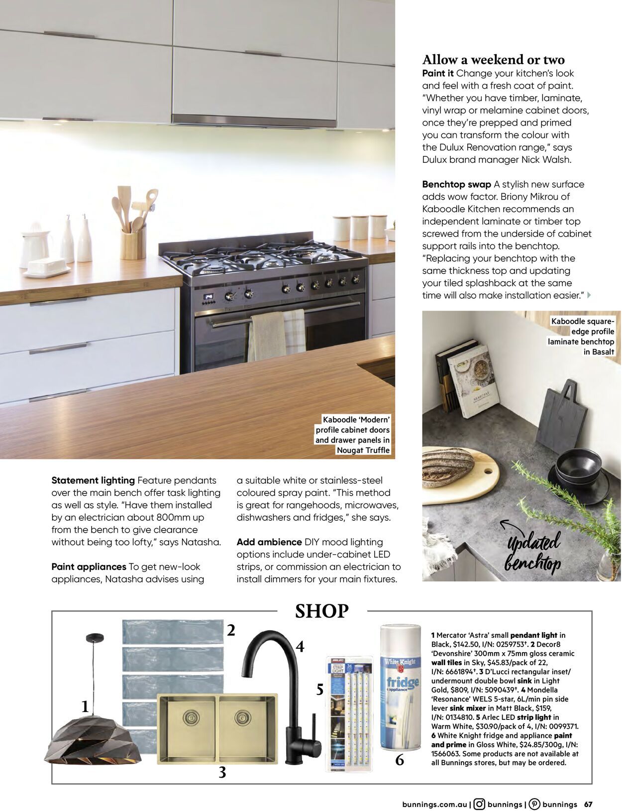 Catalogue Bunnings Warehouse 01.11.2021 - 30.11.2021