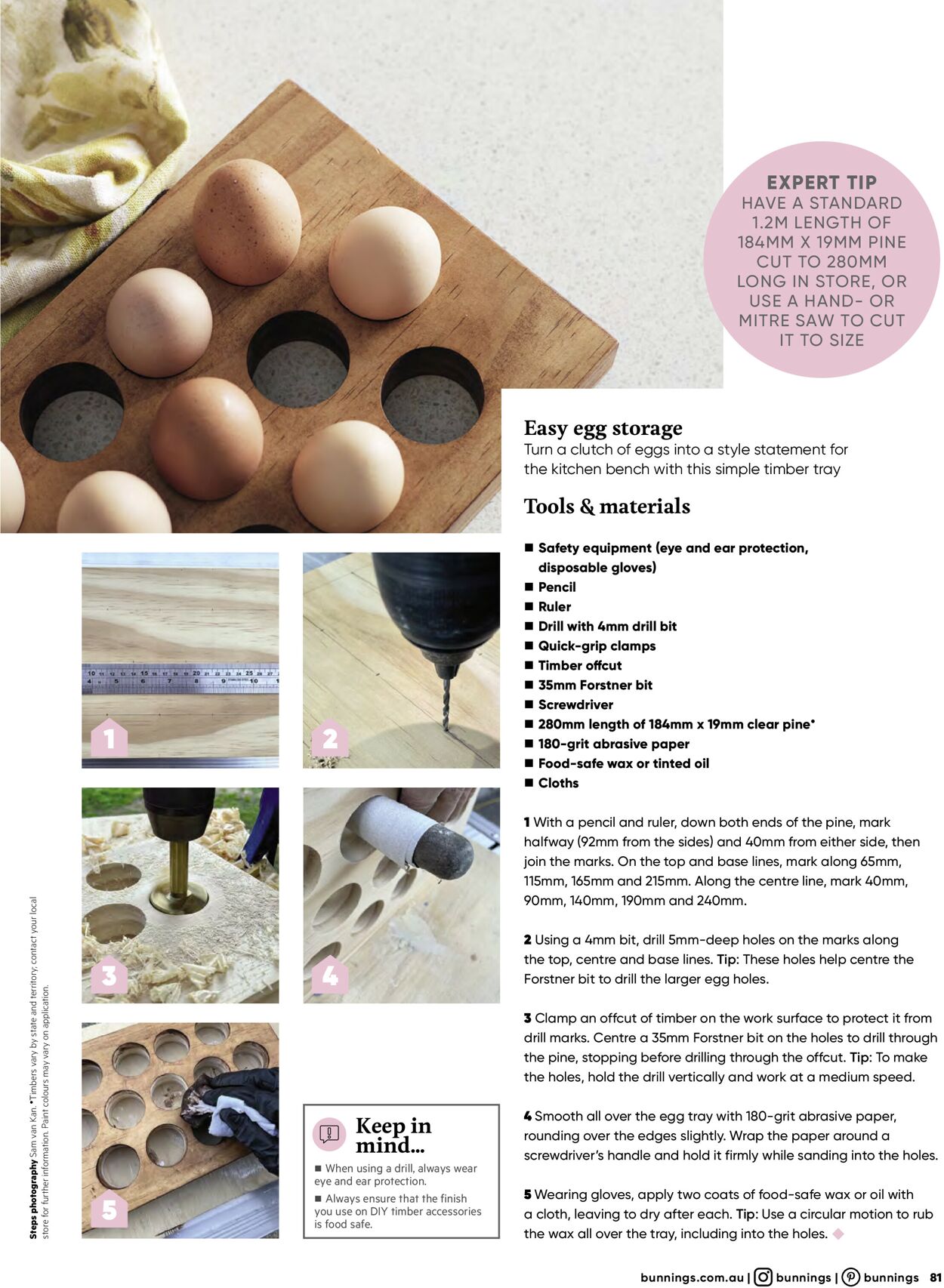 Catalogue Bunnings Warehouse 01.11.2021 - 30.11.2021