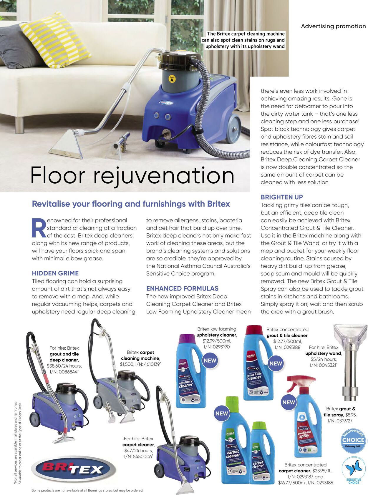 Catalogue Bunnings Warehouse 01.11.2021 - 30.11.2021