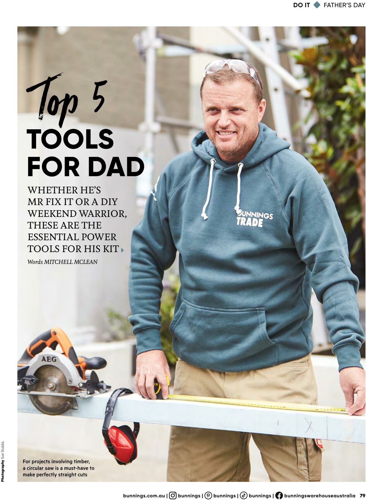 Catalogue Bunnings Warehouse 19.07.2023 - 10.11.2024