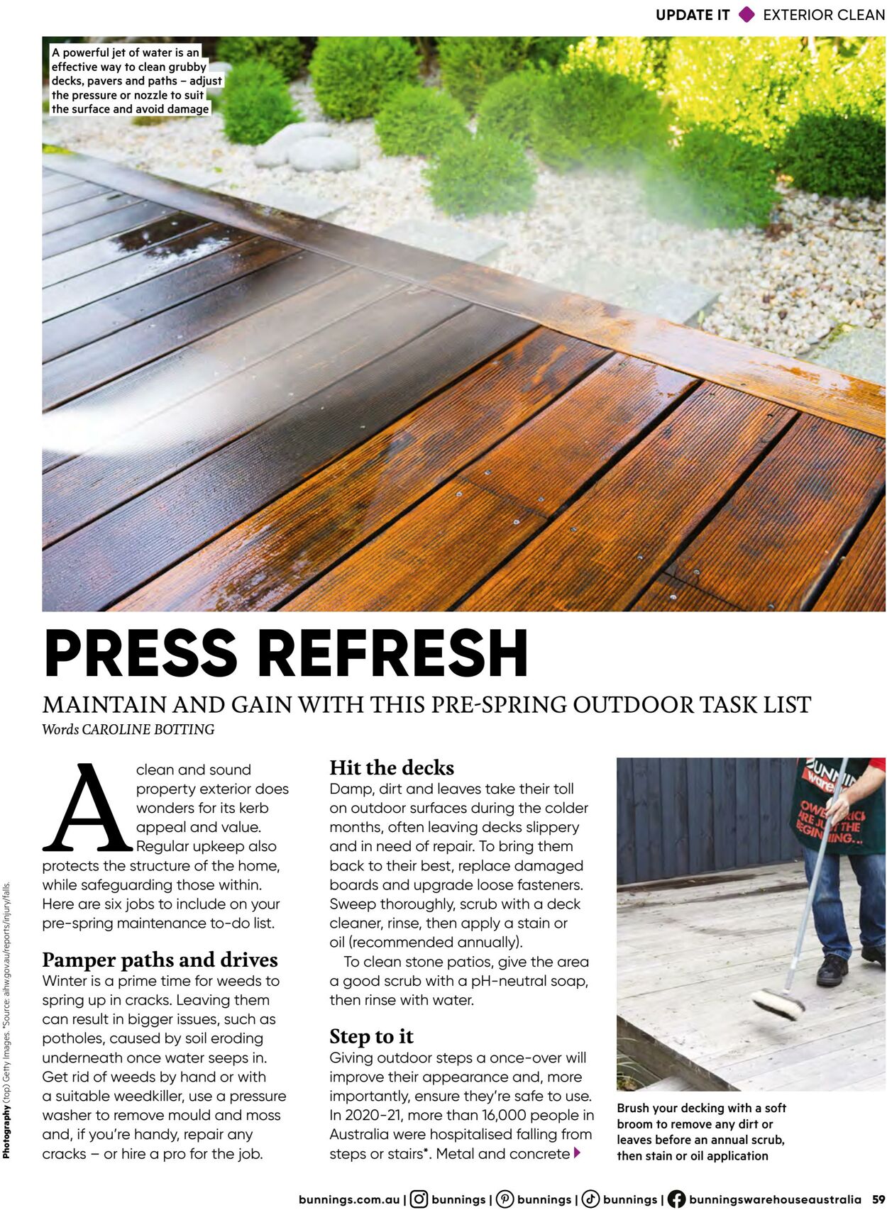 Catalogue Bunnings Warehouse 19.07.2023 - 10.11.2024