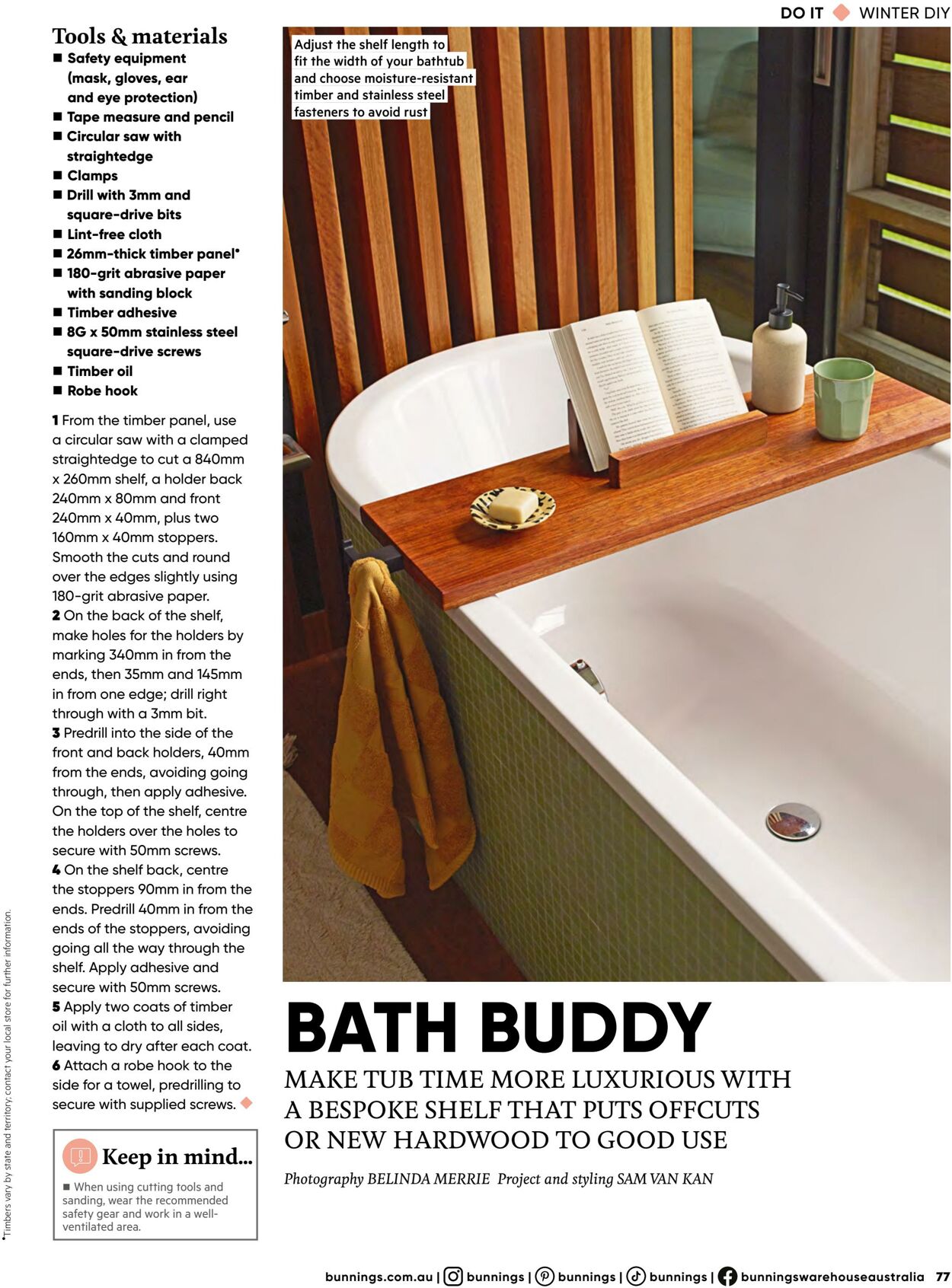 Catalogue Bunnings Warehouse 19.07.2023 - 10.11.2024