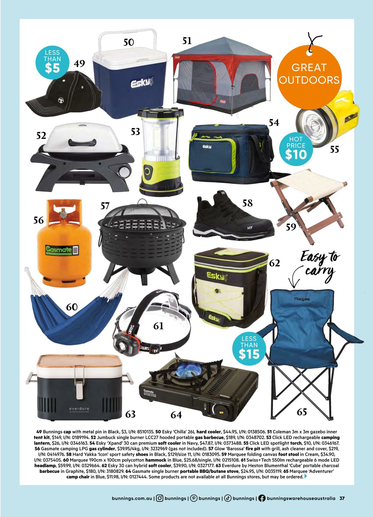 Catalogue Bunnings Warehouse 19.07.2023 - 10.11.2024