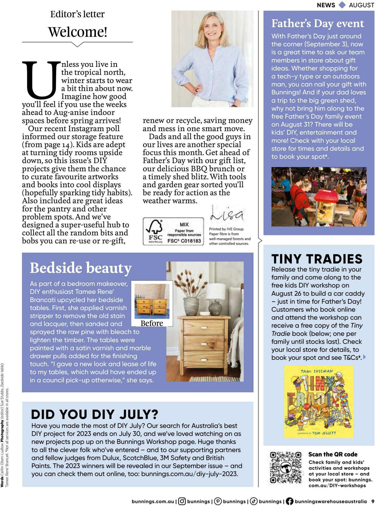 Catalogue Bunnings Warehouse 19.07.2023 - 10.11.2024