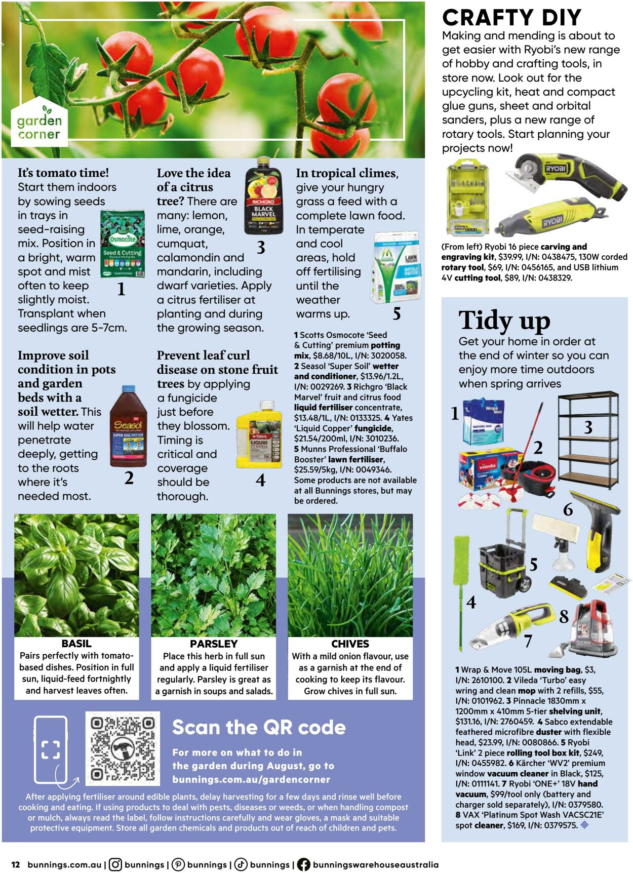 Catalogue Bunnings Warehouse 19.07.2023 - 10.11.2024