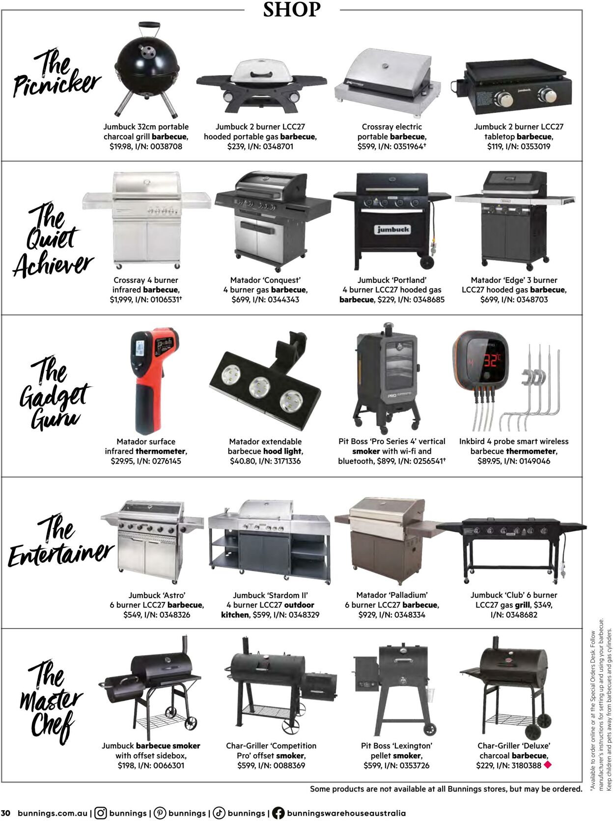 Catalogue Bunnings Warehouse 19.07.2023 - 10.11.2024