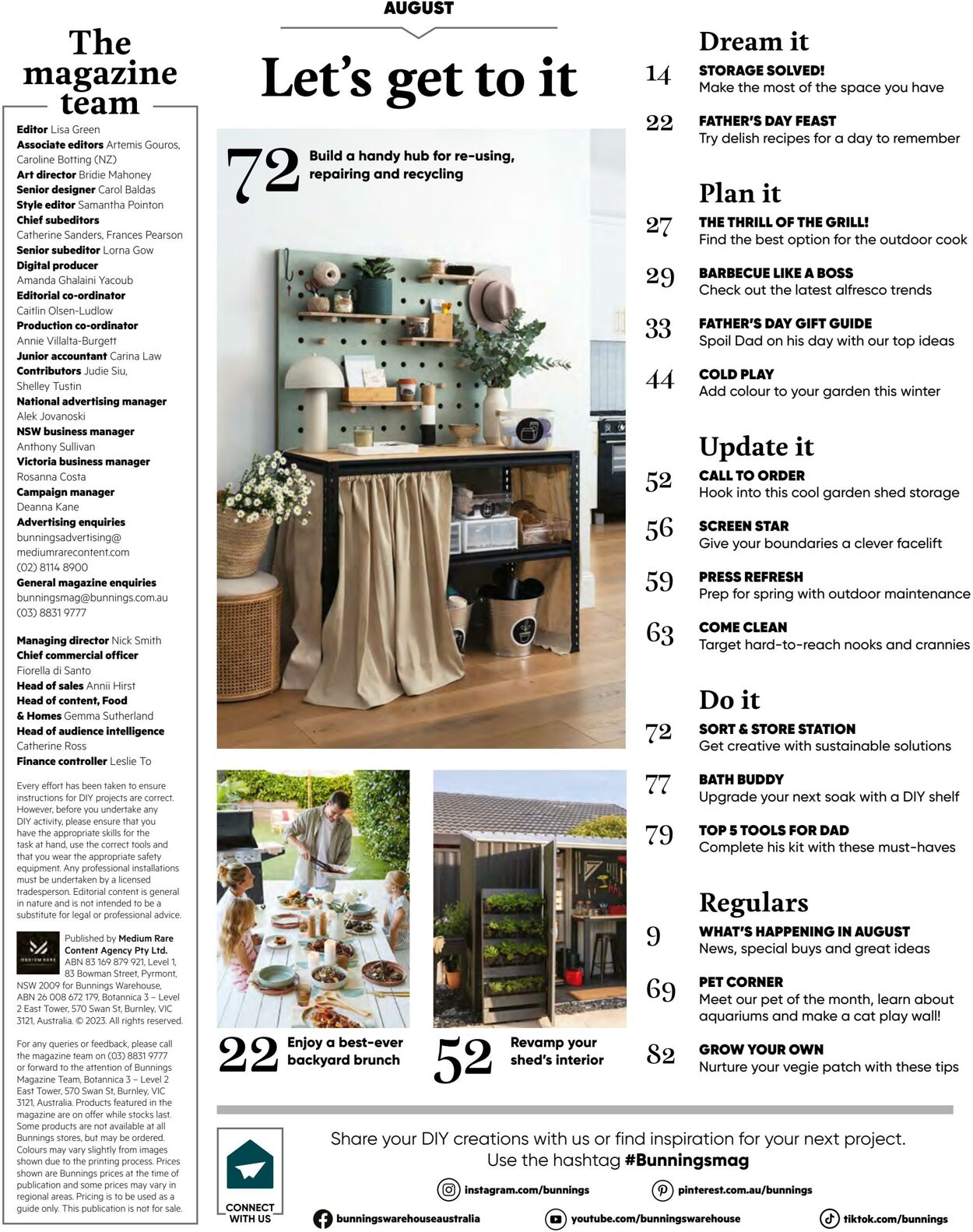 Catalogue Bunnings Warehouse 19.07.2023 - 10.11.2024