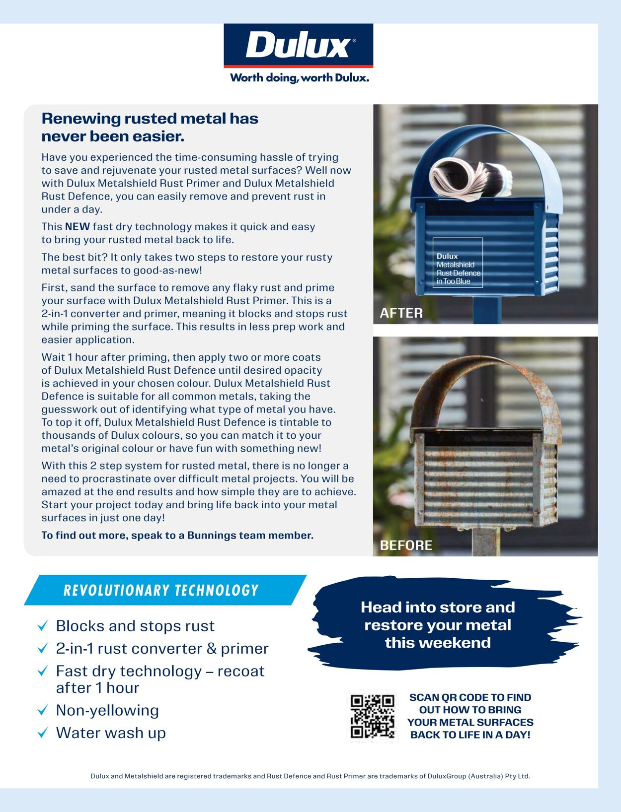 Catalogue Bunnings Warehouse 19.07.2023 - 10.11.2024