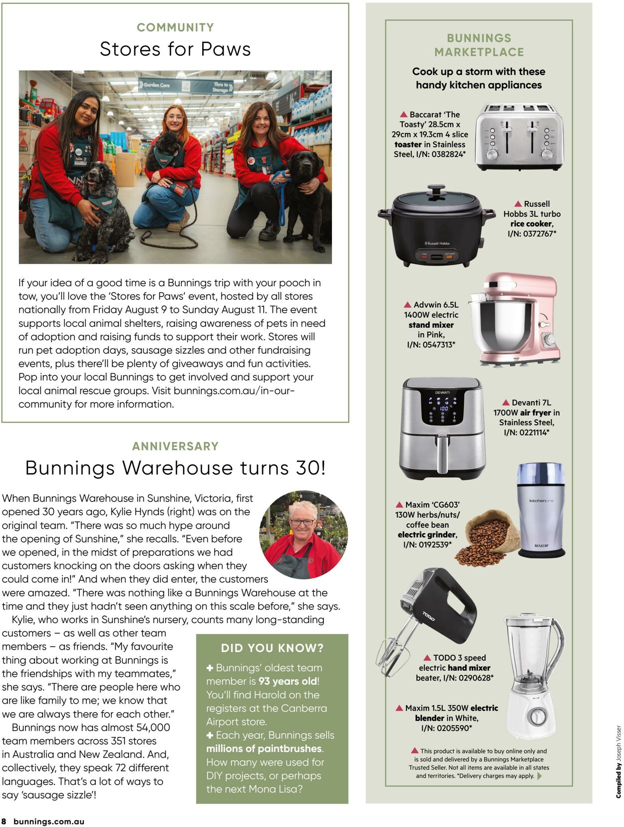 Catalogue Bunnings Warehouse 24.07.2024 - 10.11.2024