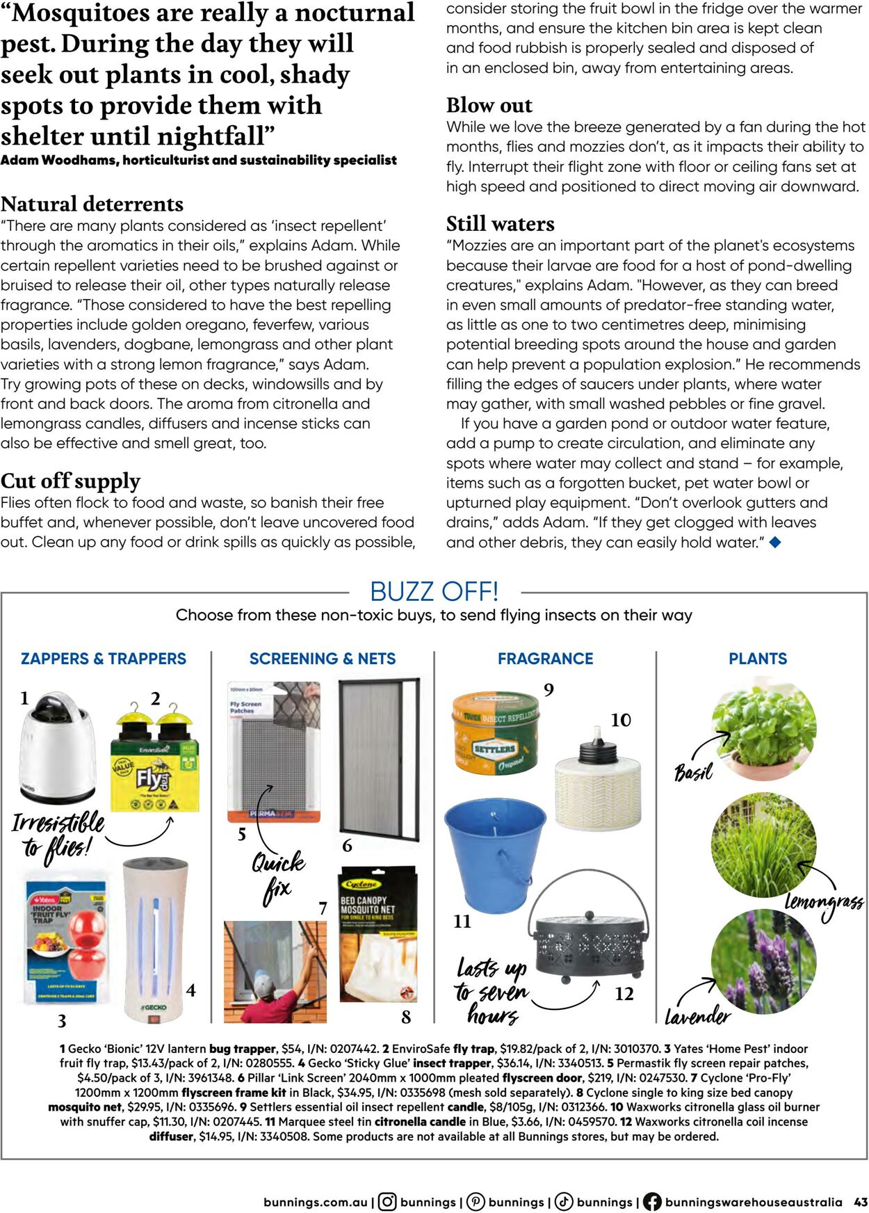 Catalogue Bunnings Warehouse 14.12.2023 - 10.11.2024