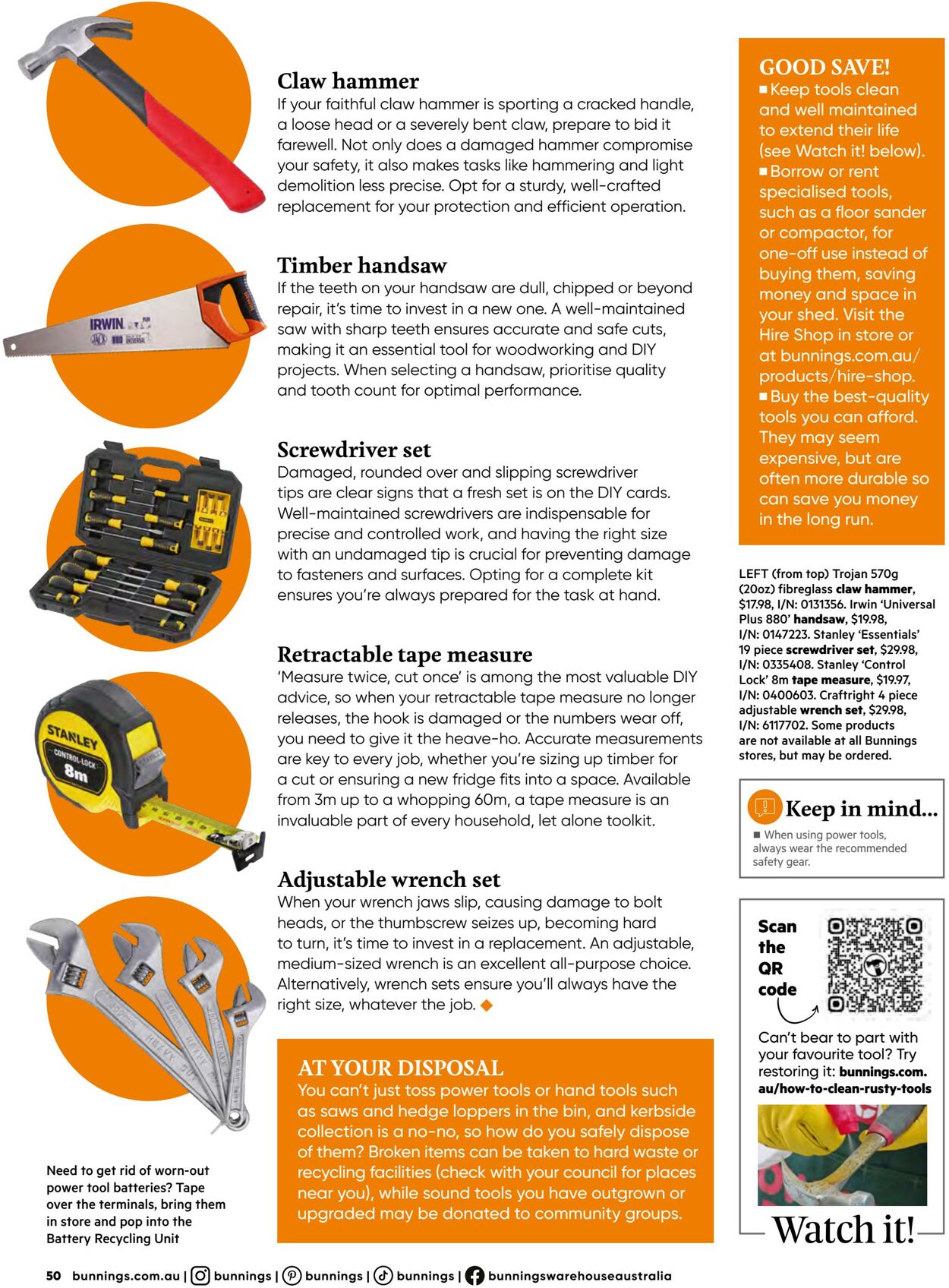 Catalogue Bunnings Warehouse 14.12.2023 - 10.11.2024