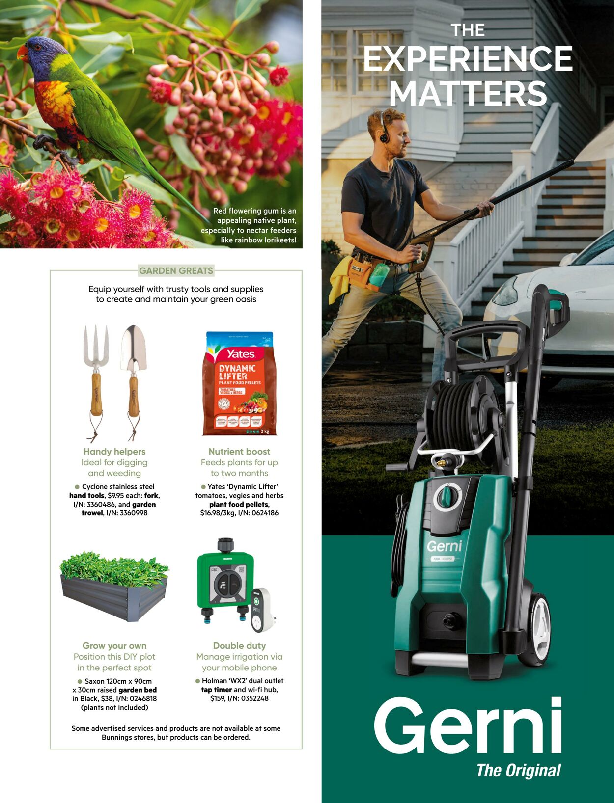 Catalogue Bunnings Warehouse 25.12.2024 - 17.01.2025