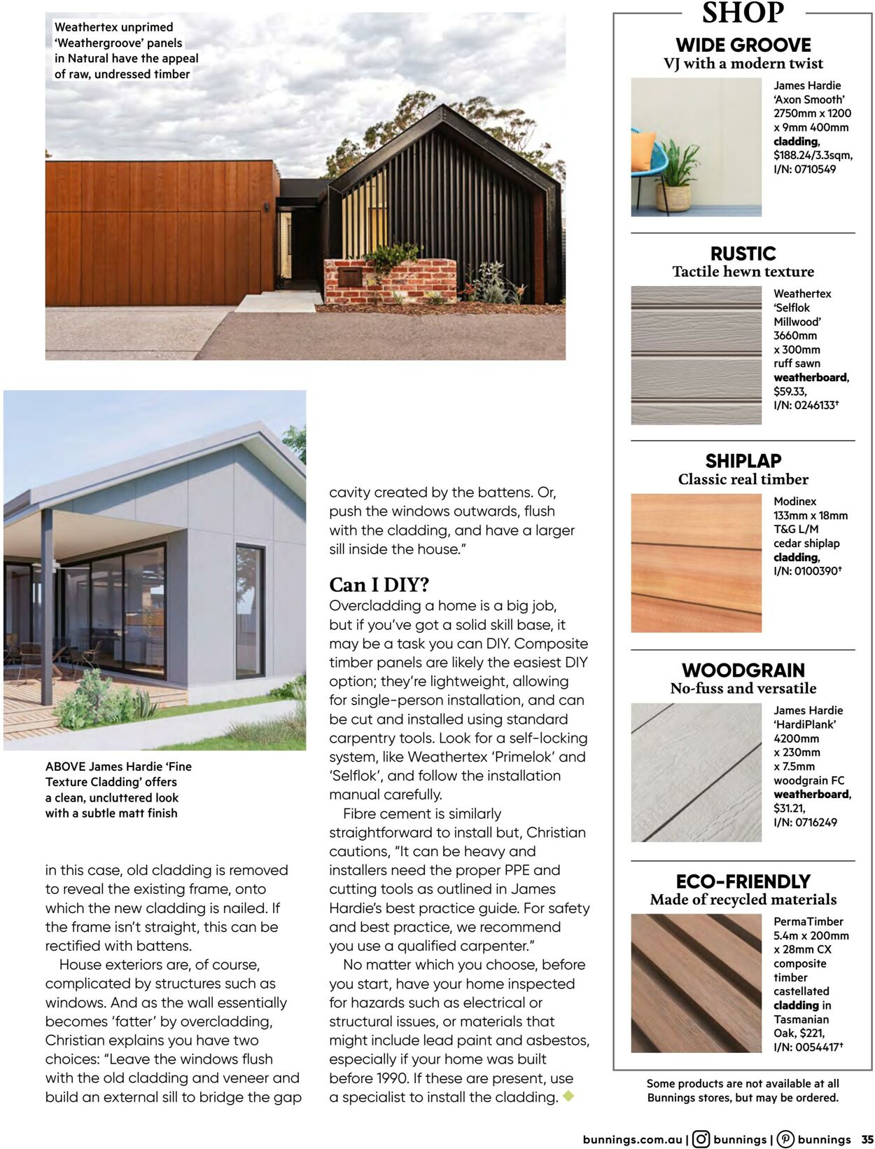 Catalogue Bunnings Warehouse 01.10.2022 - 31.10.2022