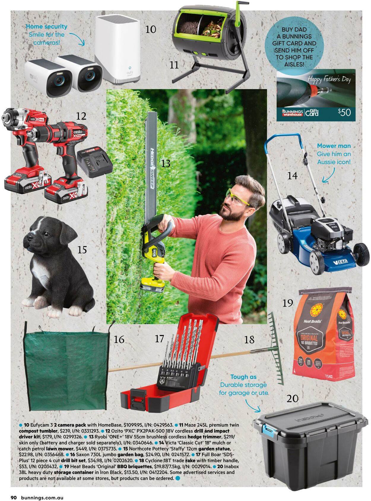 Catalogue Bunnings Warehouse 28.08.2024 - 10.11.2024