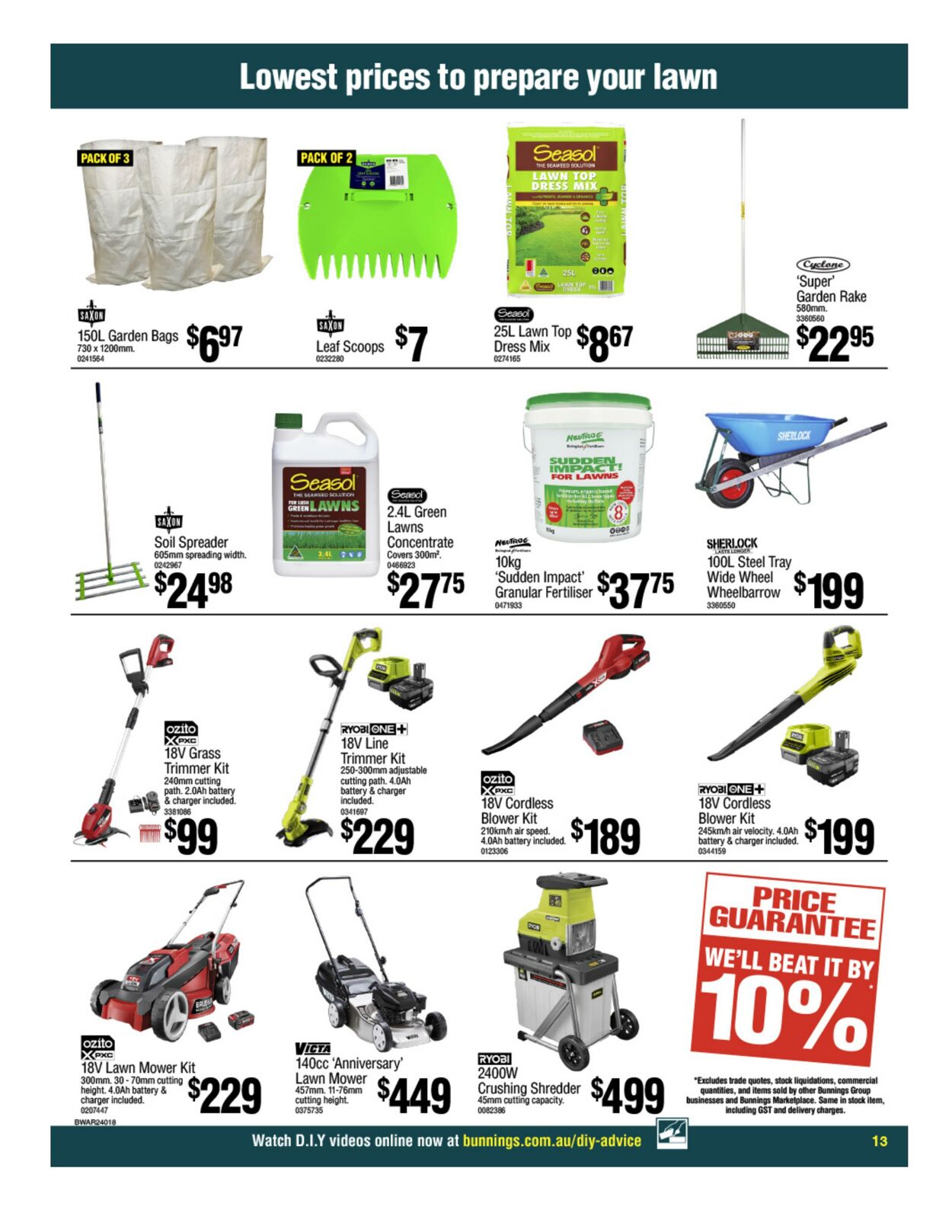 Catalogue Bunnings Warehouse 06.03.2024 - 30.03.2024