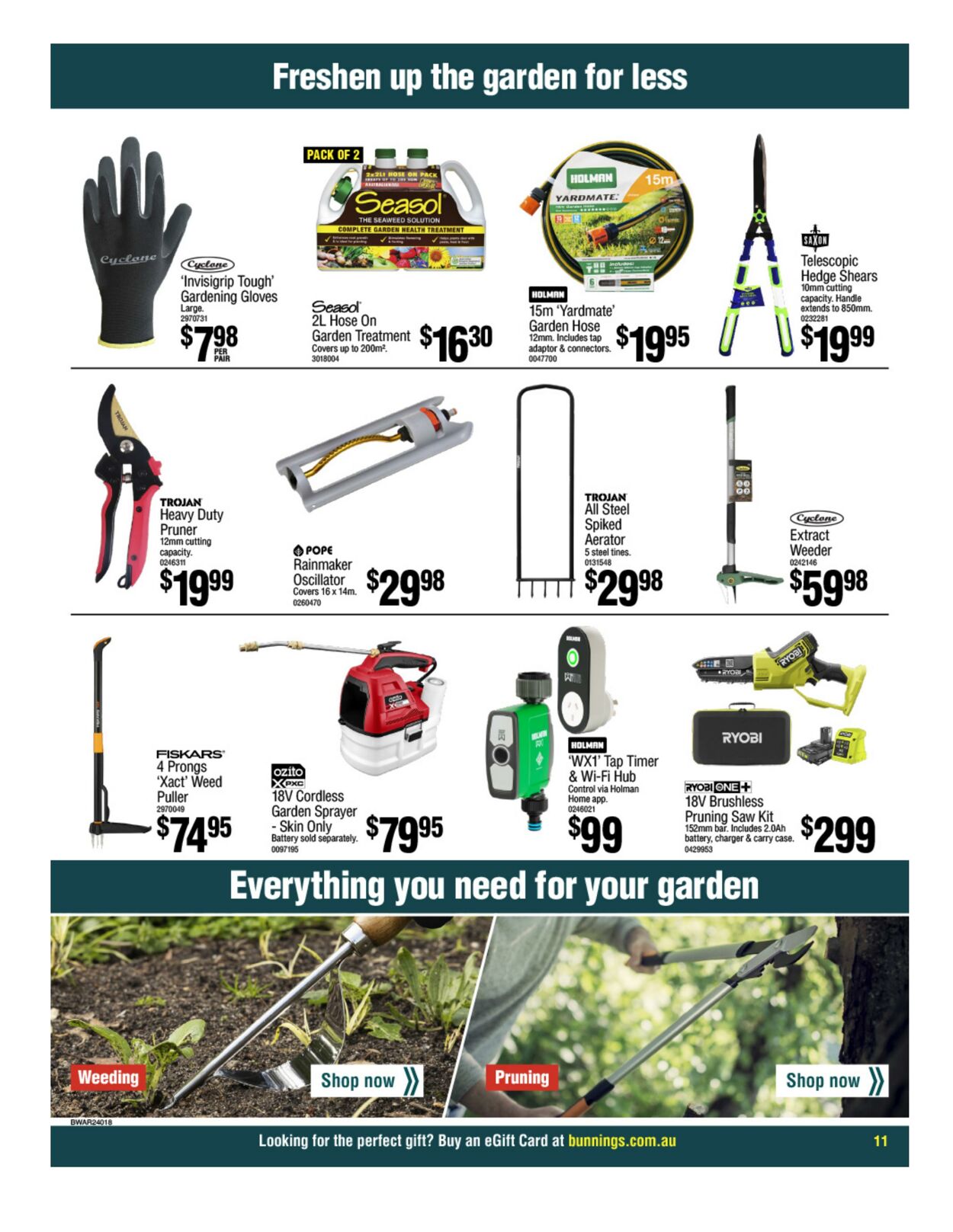 Catalogue Bunnings Warehouse 06.03.2024 - 30.03.2024