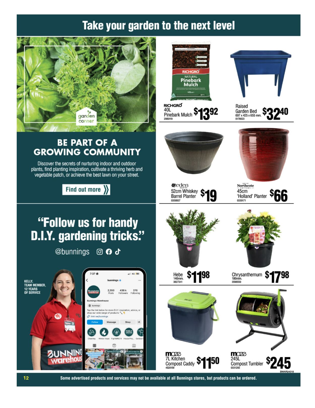 Catalogue Bunnings Warehouse 06.03.2024 - 30.03.2024