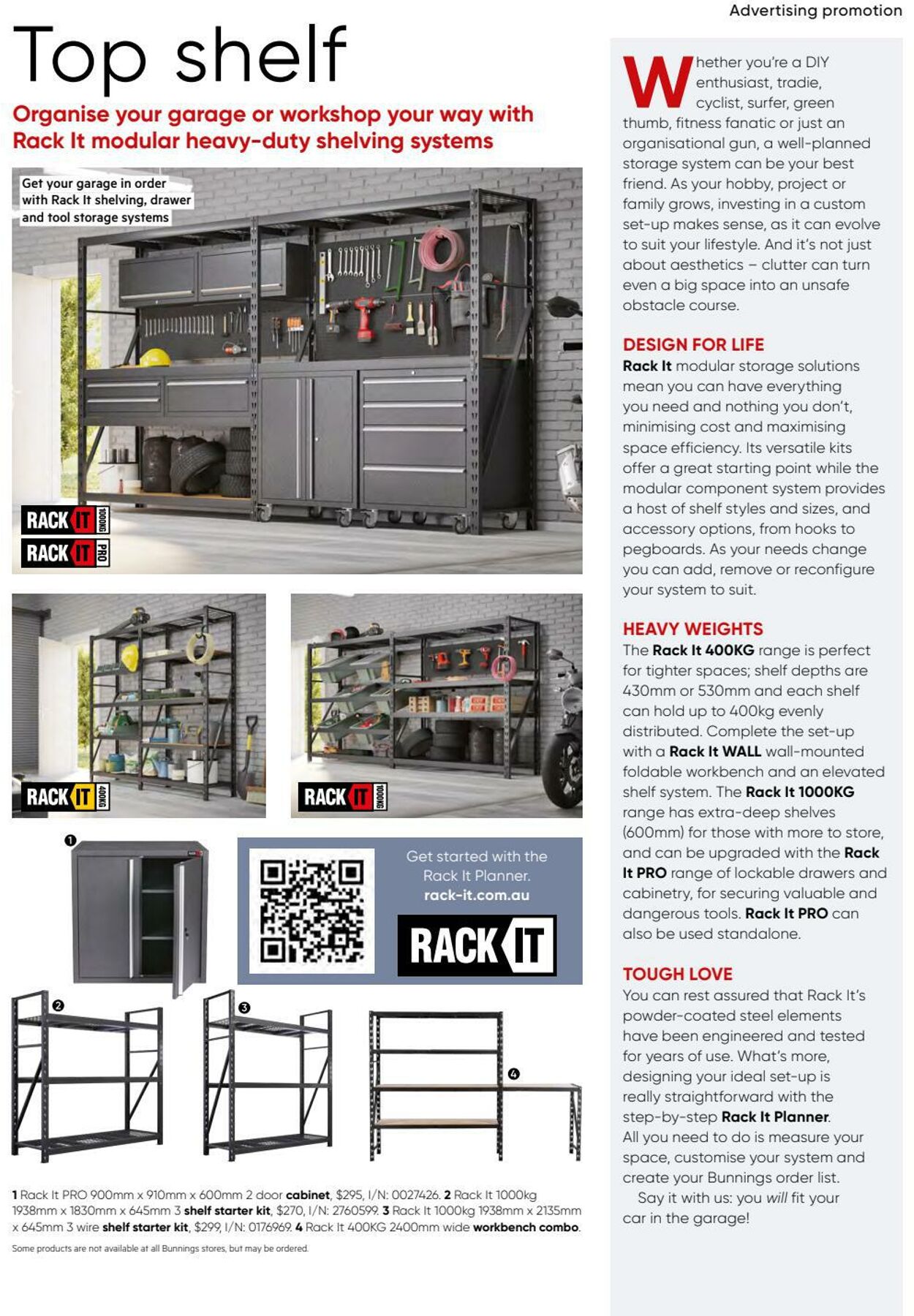 Catalogue Bunnings Warehouse 01.01.2022 - 31.01.2022