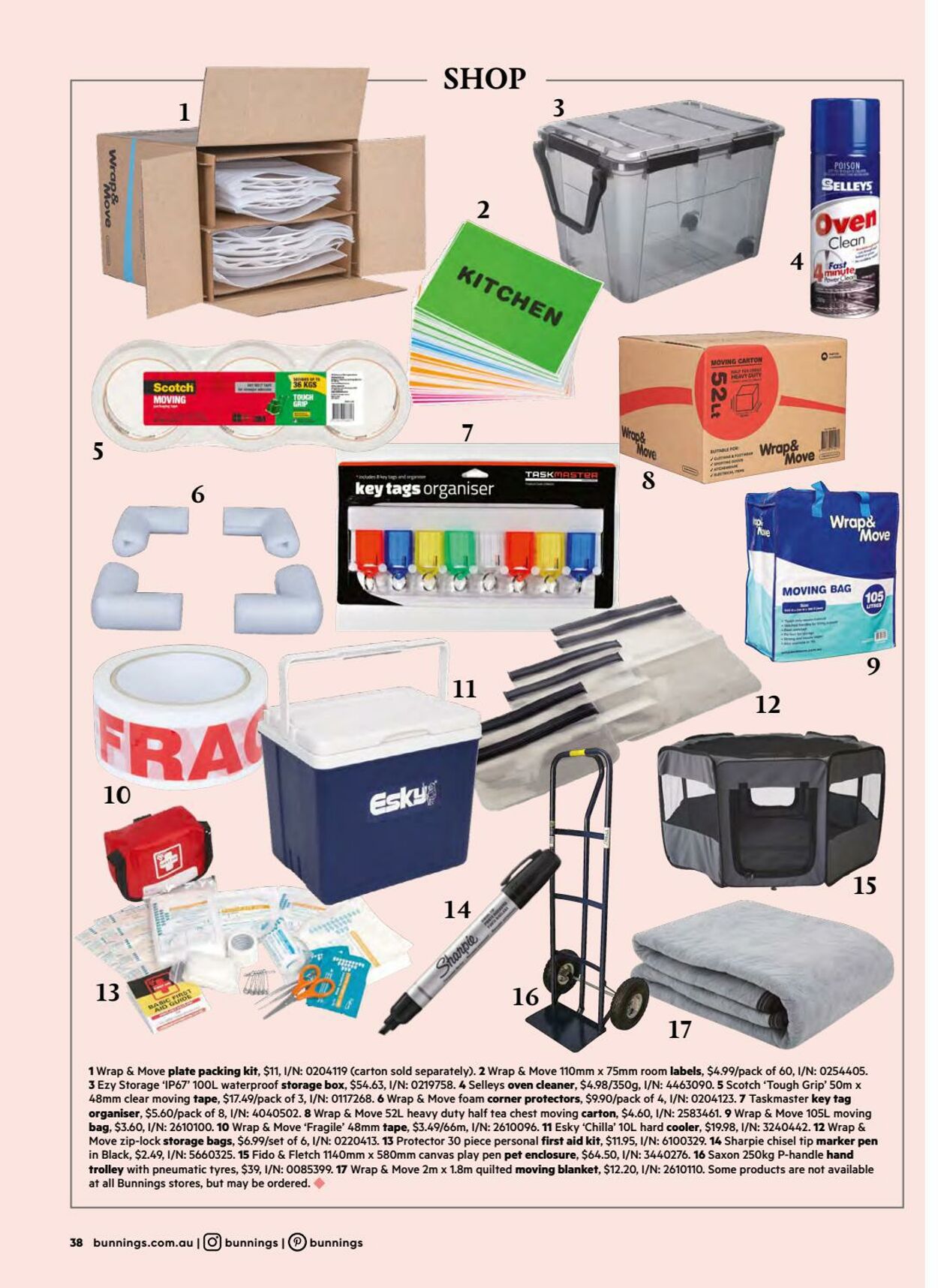 Catalogue Bunnings Warehouse 01.01.2022 - 31.01.2022