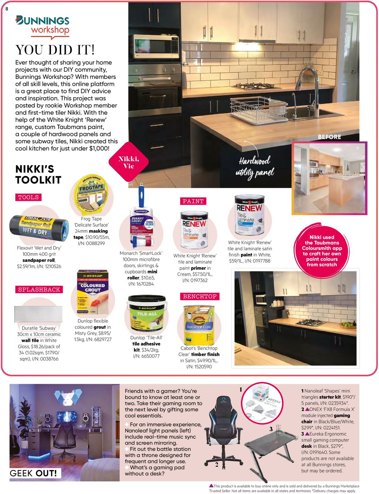 Catalogue Bunnings Warehouse 01.07.2021 - 31.07.2021