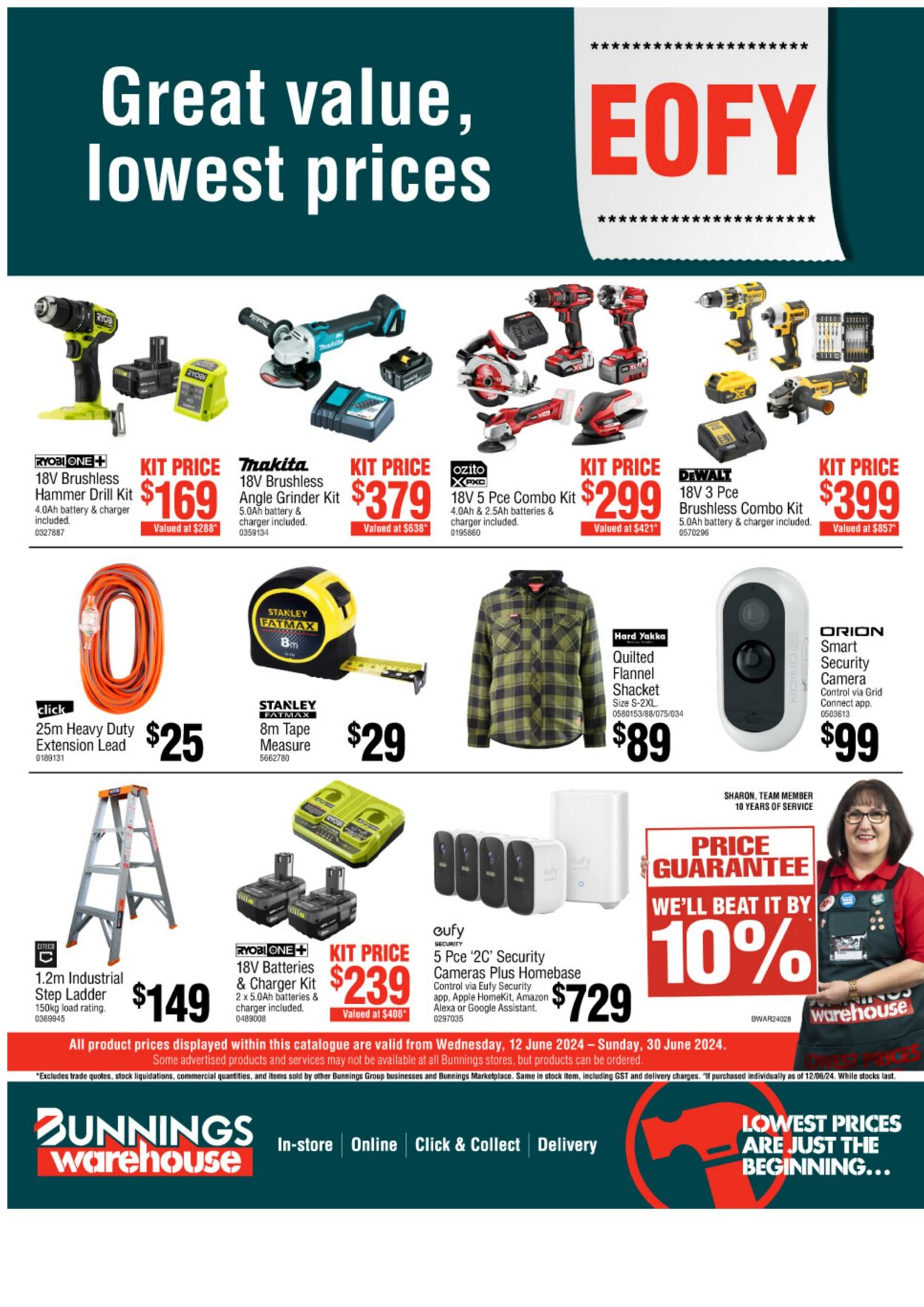 Bunnings Warehouse Promotional catalogues