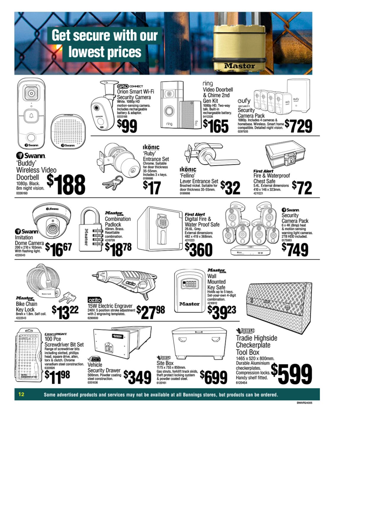 Catalogue Bunnings Warehouse 02.11.2023 - 16.11.2023