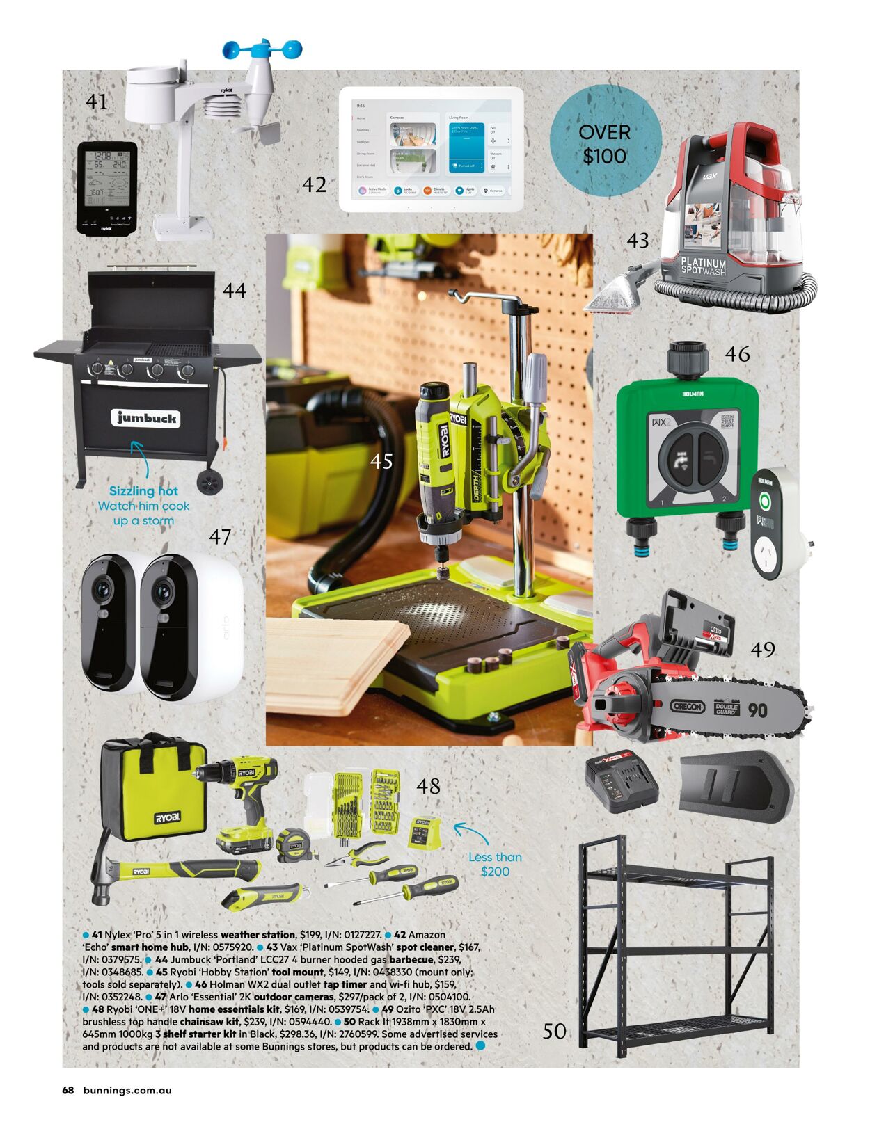 Catalogue Bunnings Warehouse 01.08.2024 - 31.08.2024