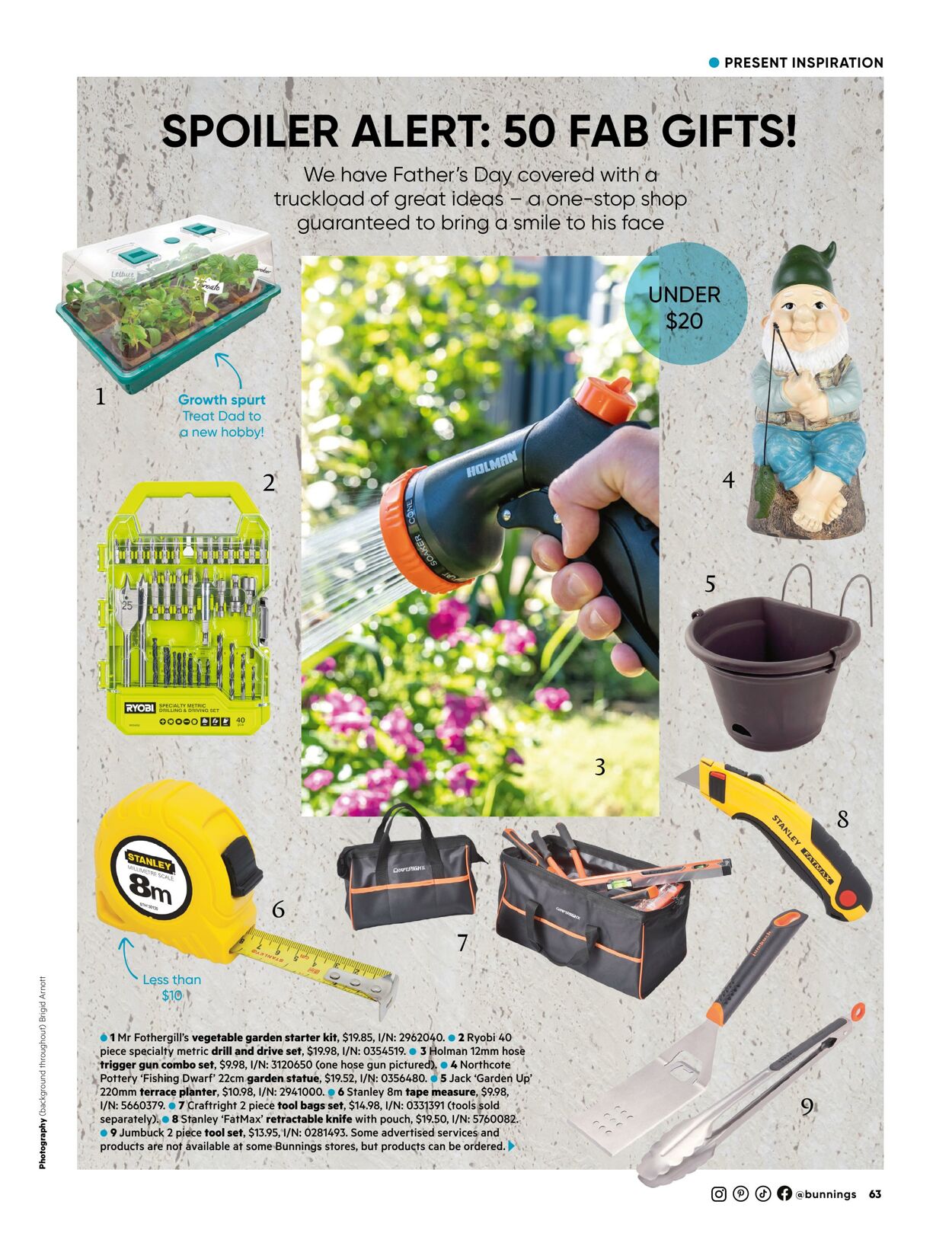 Catalogue Bunnings Warehouse 01.08.2024 - 31.08.2024