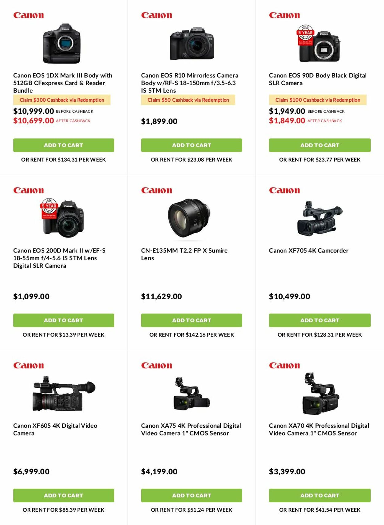 Catalogue Camera House 07.08.2023 - 13.08.2023