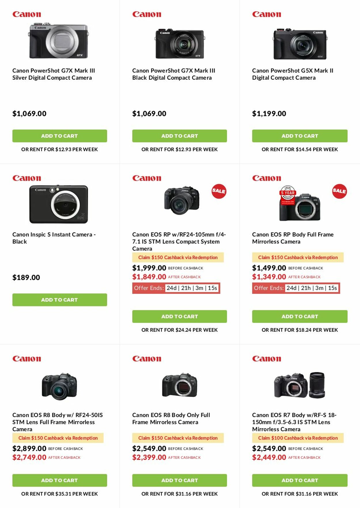 Catalogue Camera House 07.08.2023 - 13.08.2023