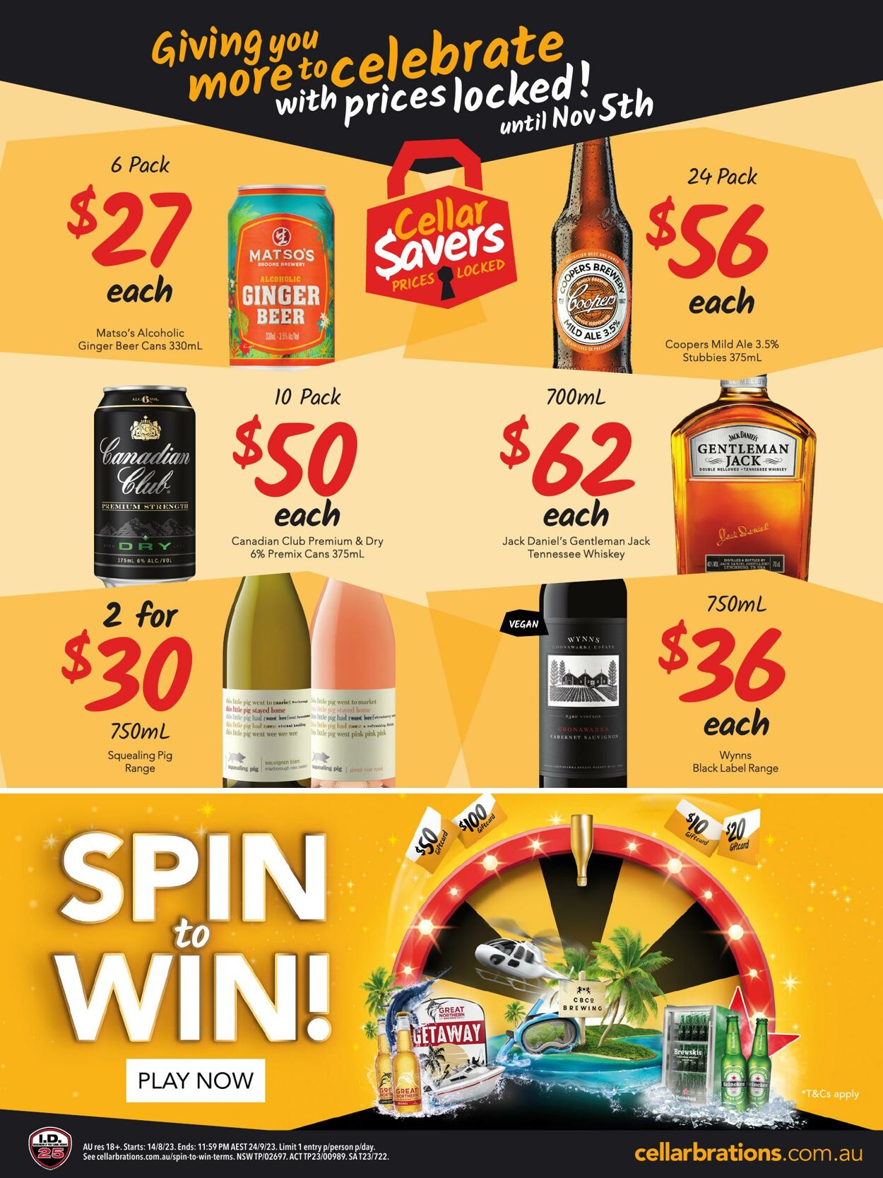 Catalogue Cellarbrations 11.09.2023 - 24.09.2023