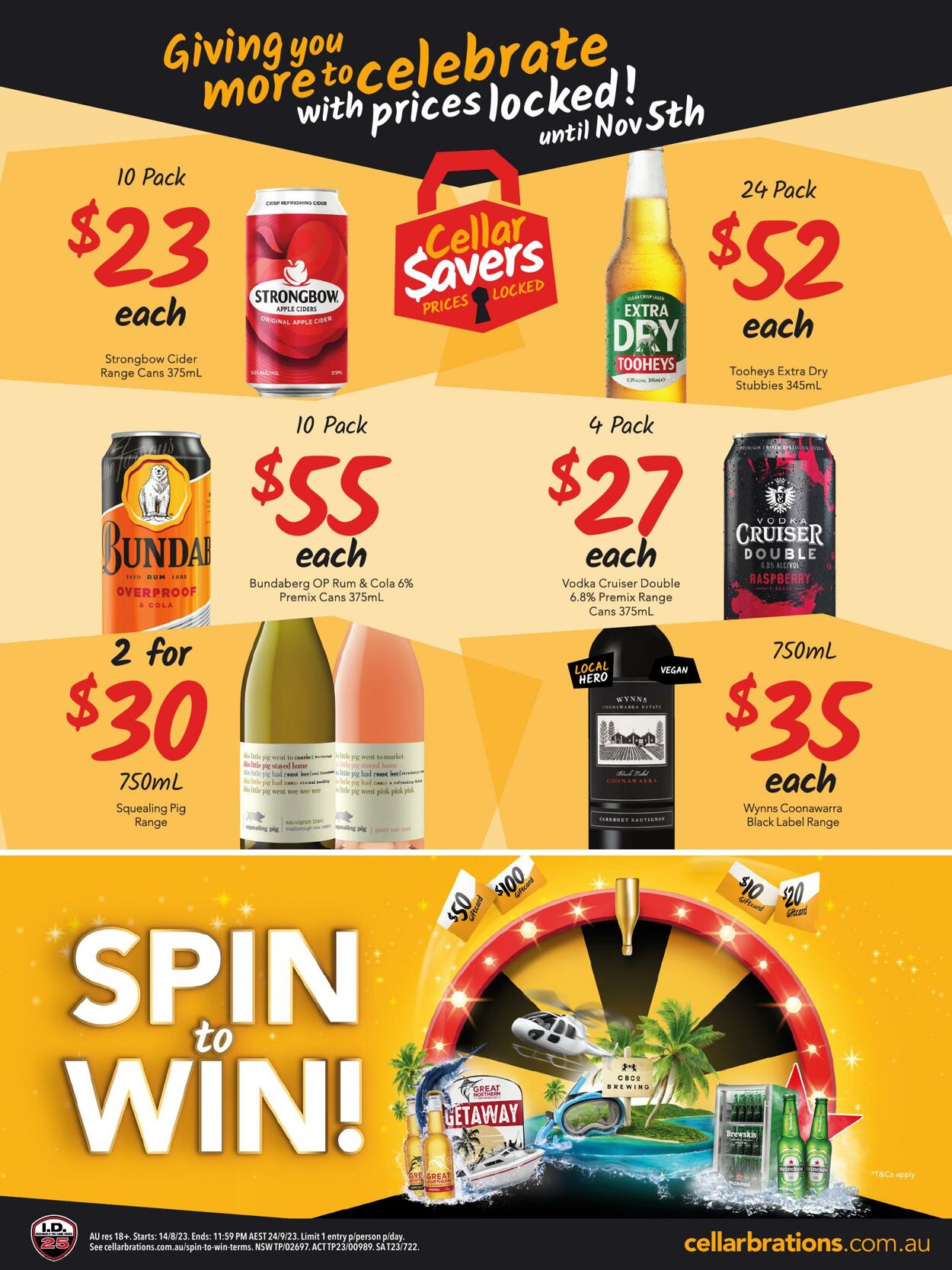 Catalogue Cellarbrations 28.08.2023 - 10.09.2023