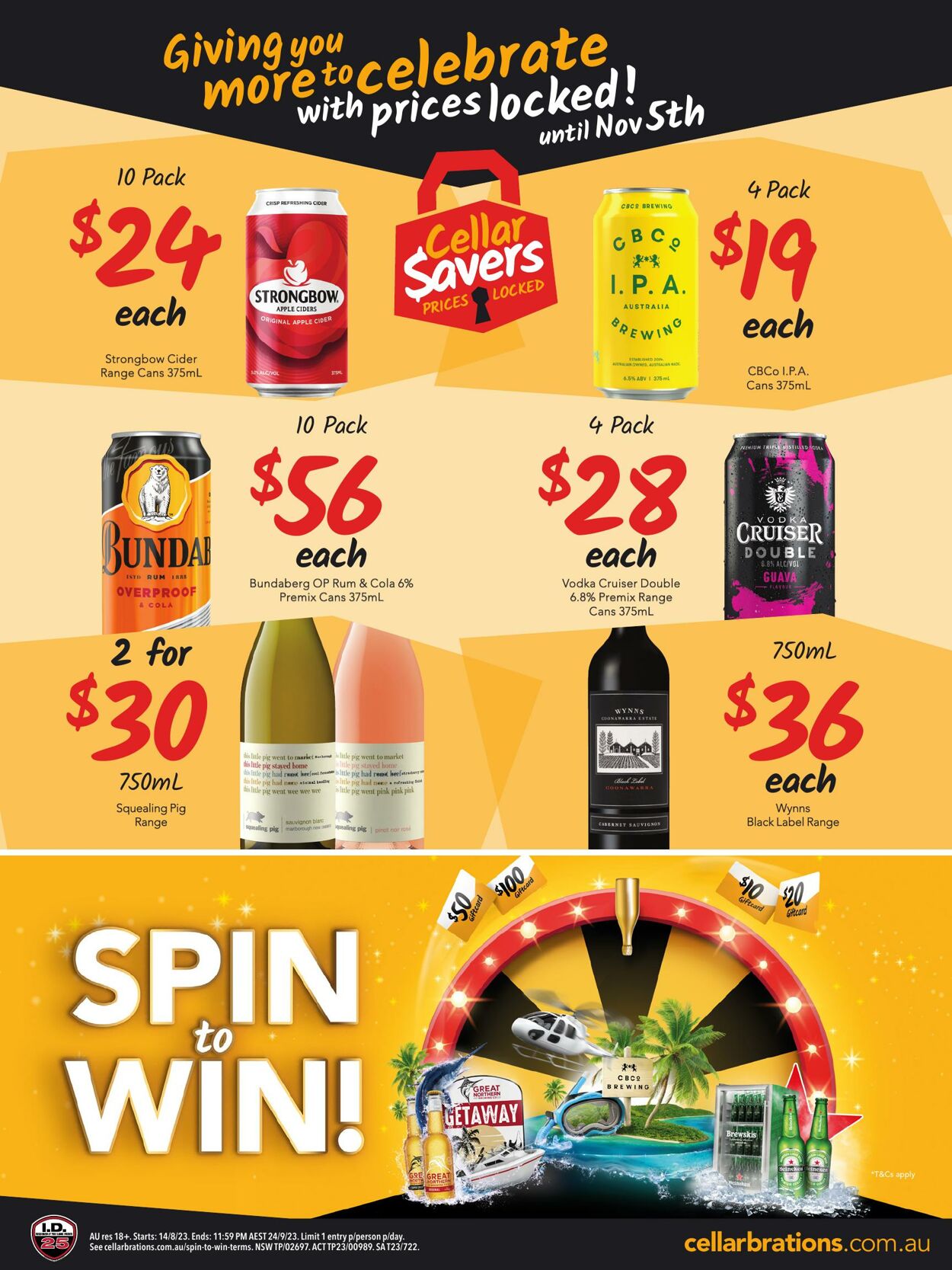 Catalogue Cellarbrations 28.08.2023 - 10.09.2023