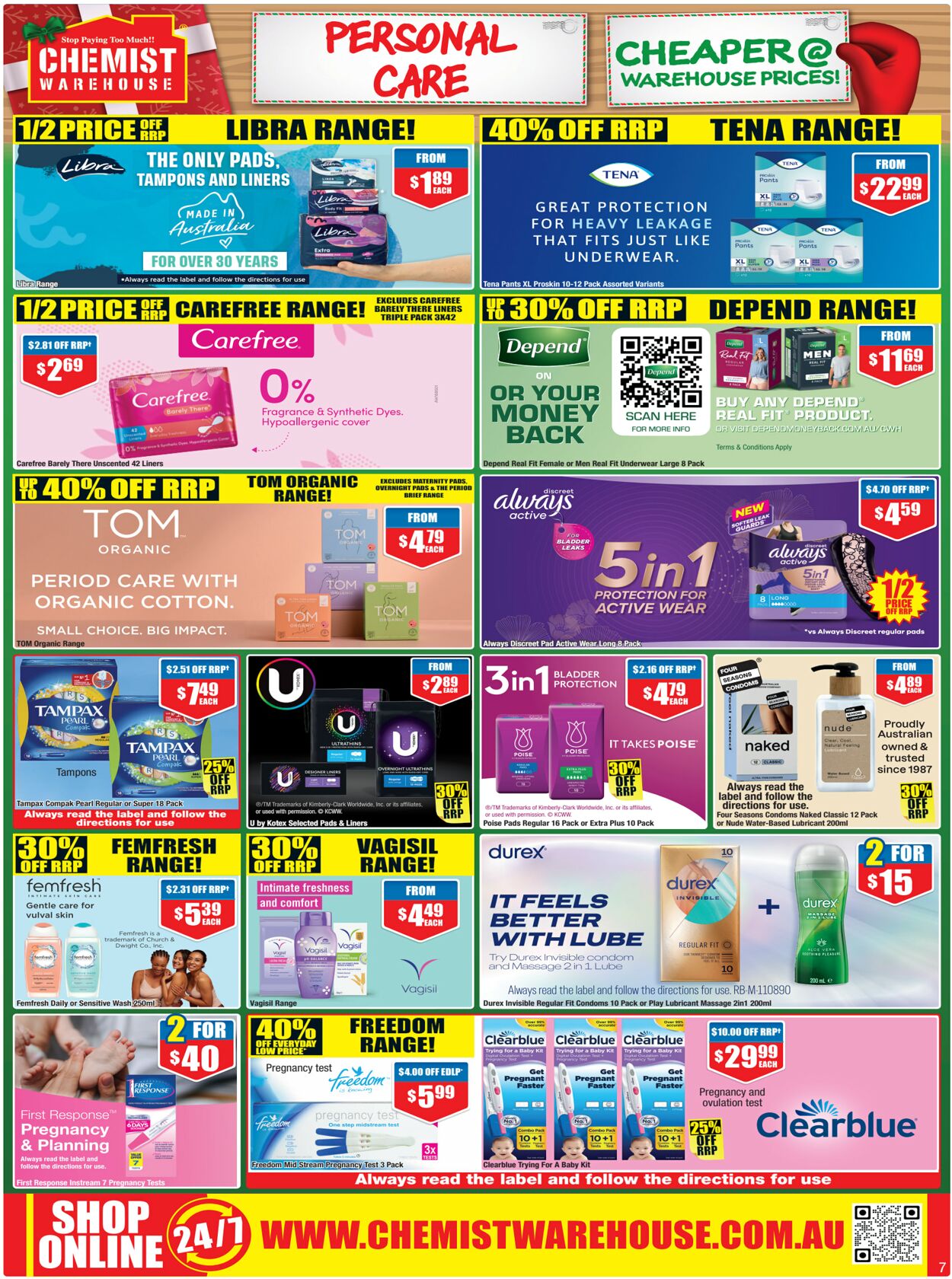 Catalogue Chemist Warehouse 01.12.2024 - 15.12.2024