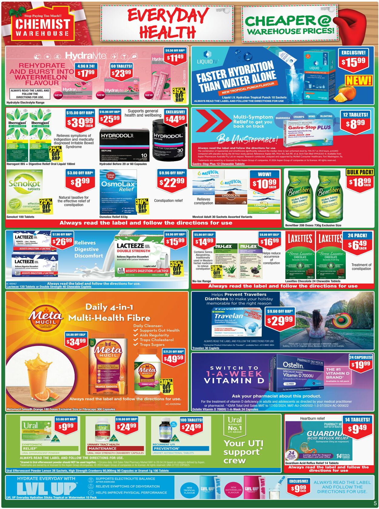 Catalogue Chemist Warehouse 01.12.2024 - 15.12.2024