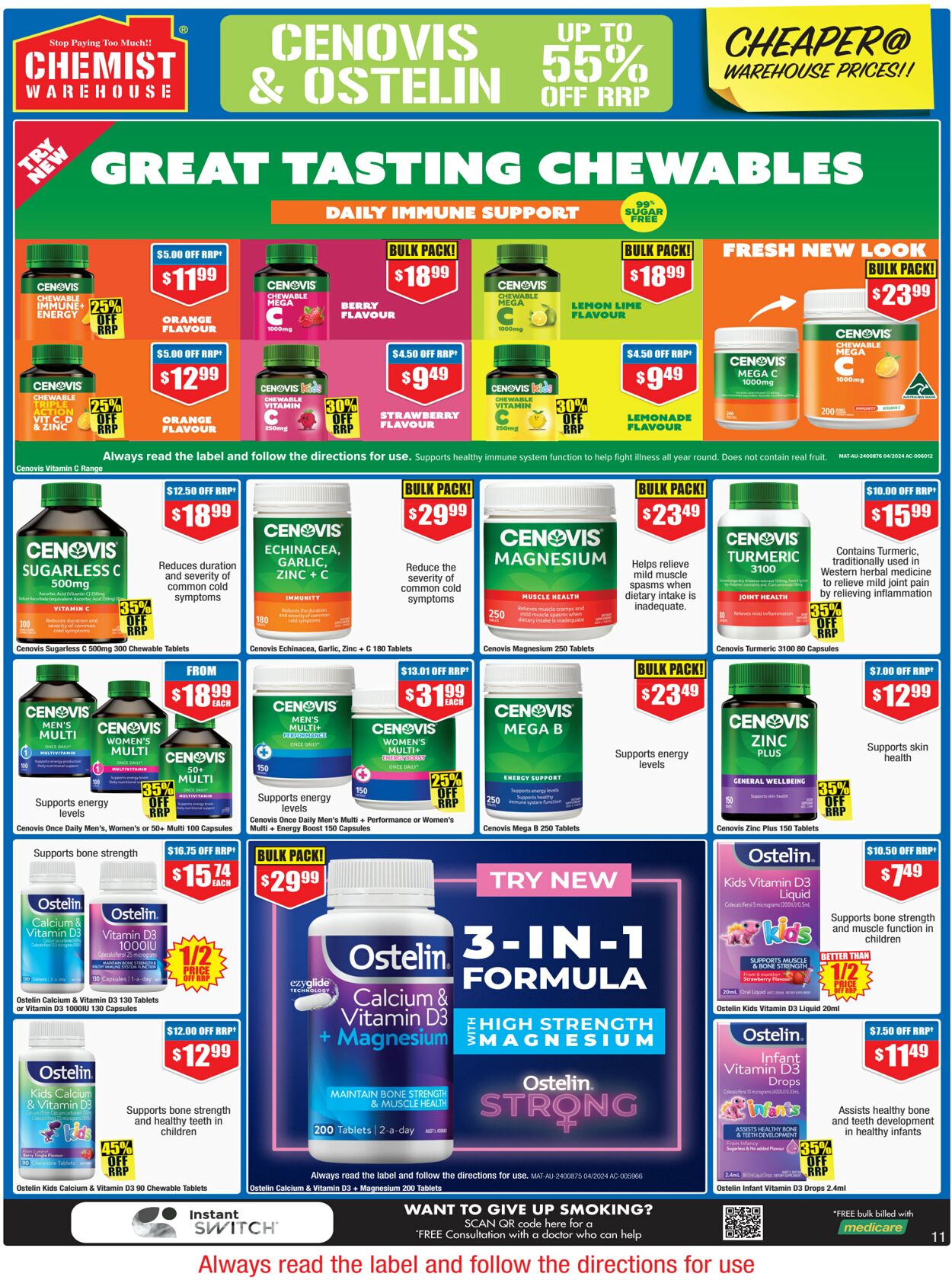 Catalogue Chemist Warehouse 02.10.2024 - 16.10.2024