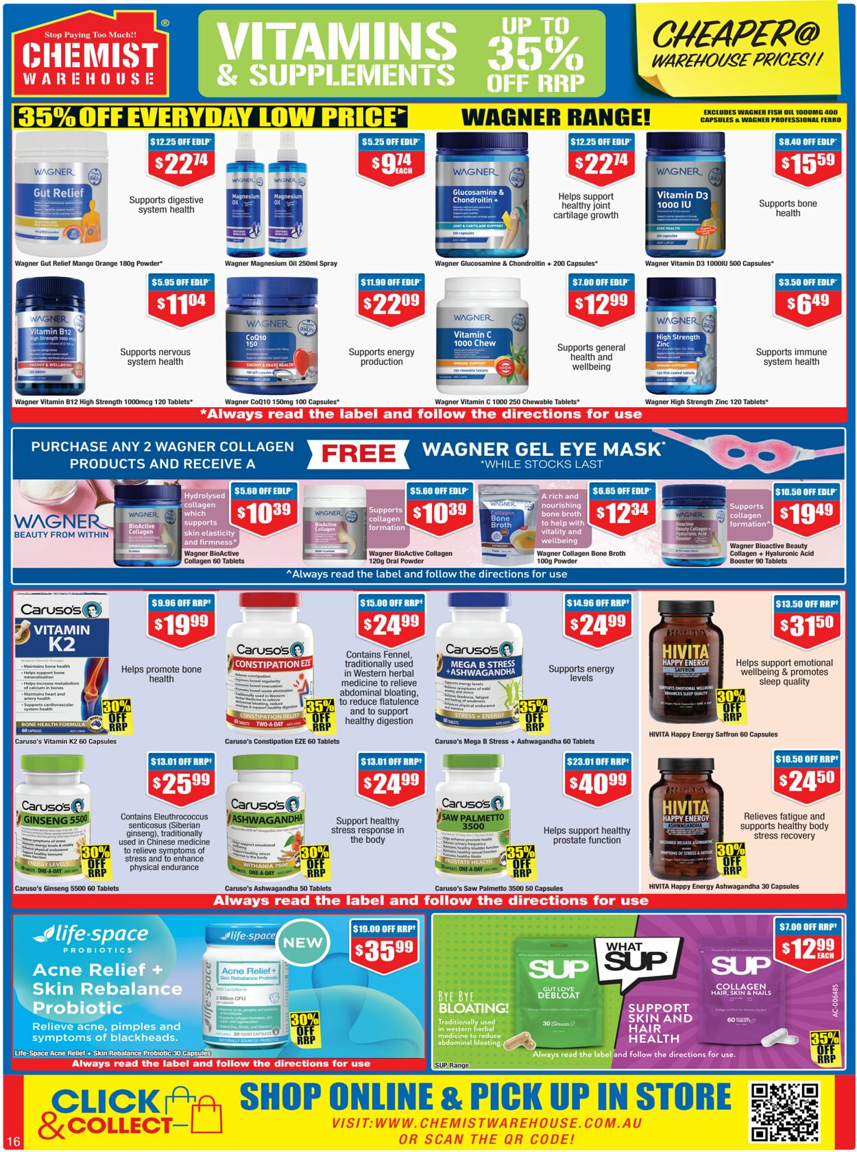 Catalogue Chemist Warehouse 02.10.2024 - 16.10.2024