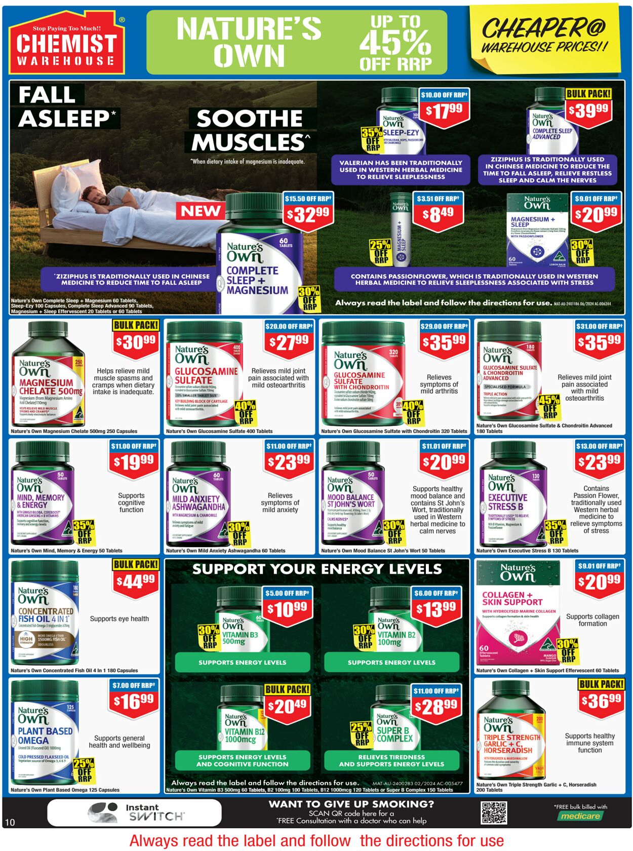 Catalogue Chemist Warehouse 02.10.2024 - 16.10.2024