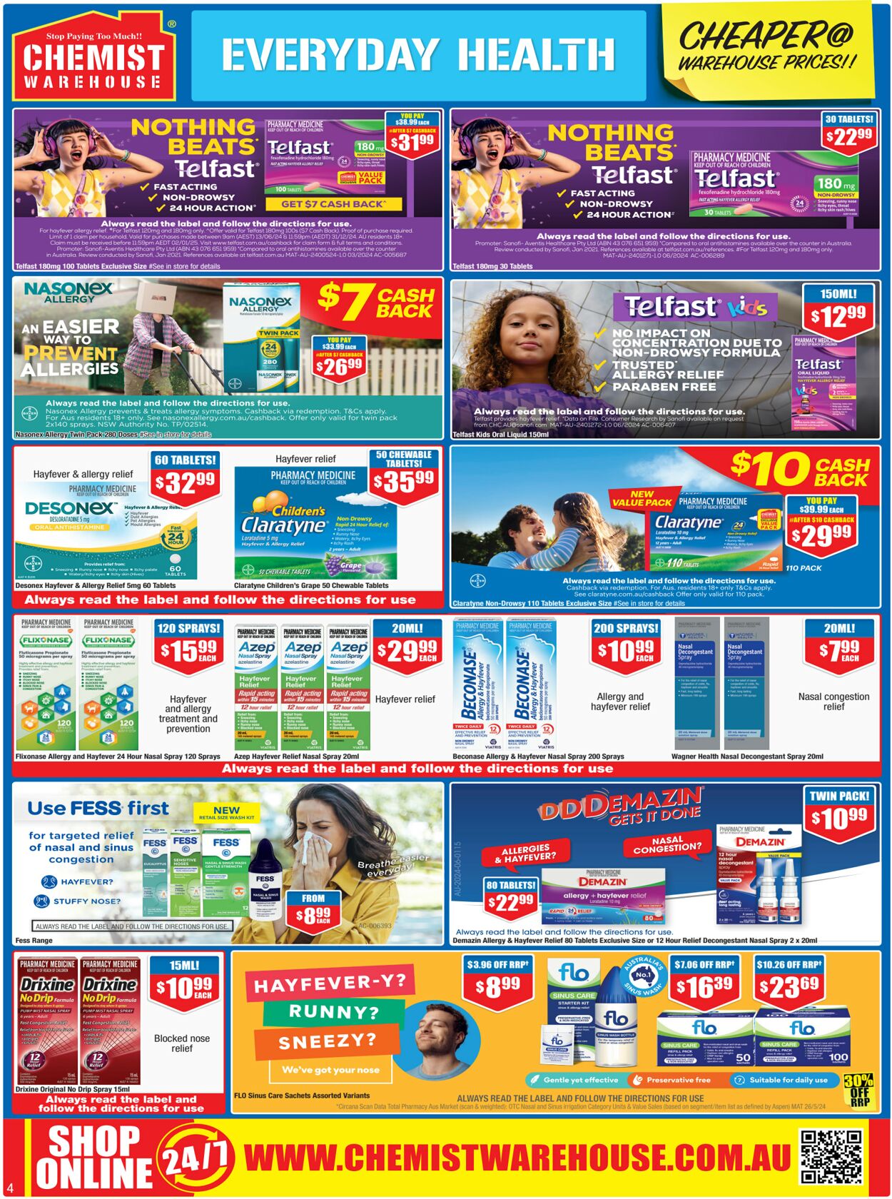 Catalogue Chemist Warehouse 02.10.2024 - 16.10.2024