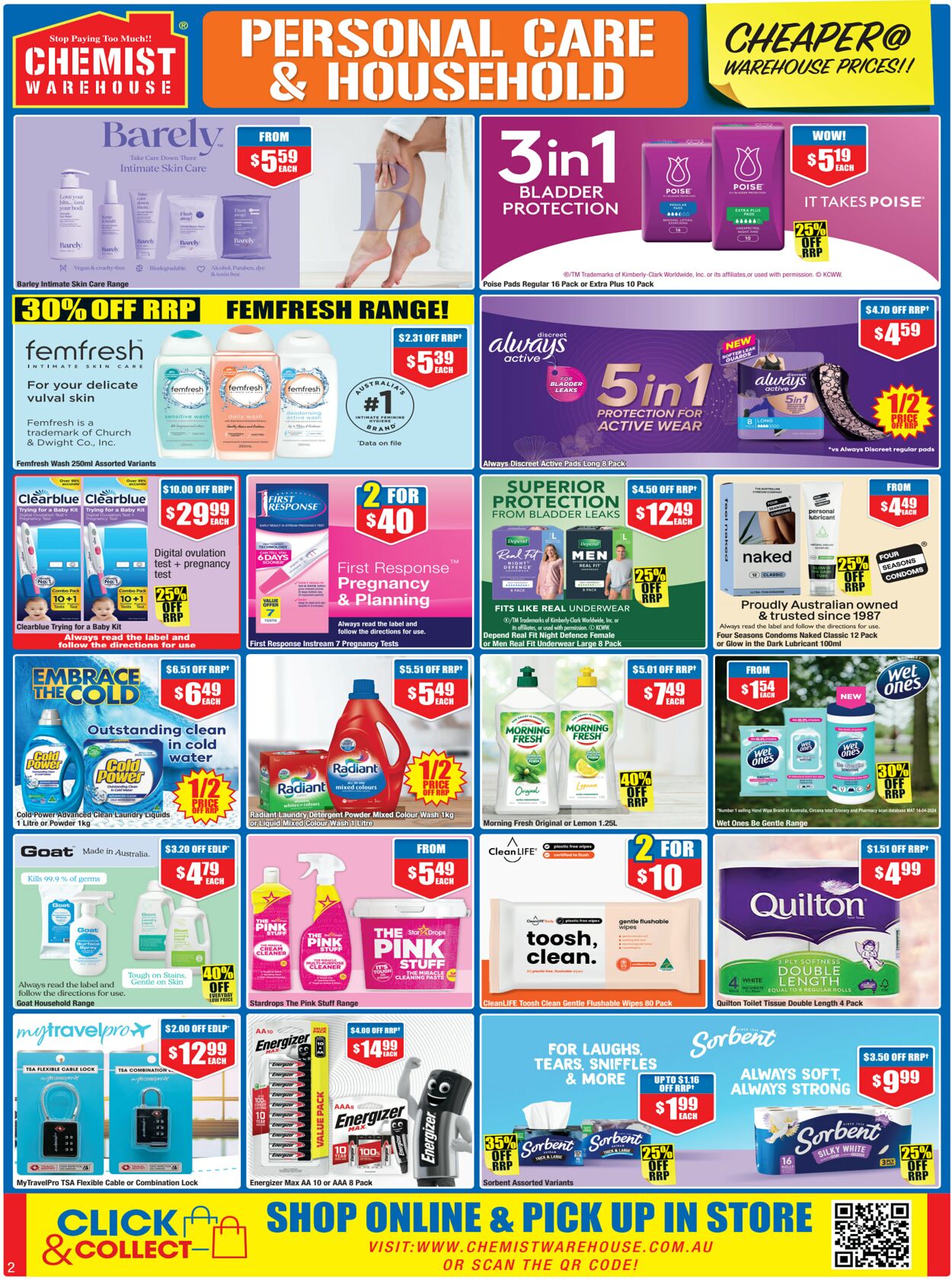 Catalogue Chemist Warehouse 02.10.2024 - 16.10.2024