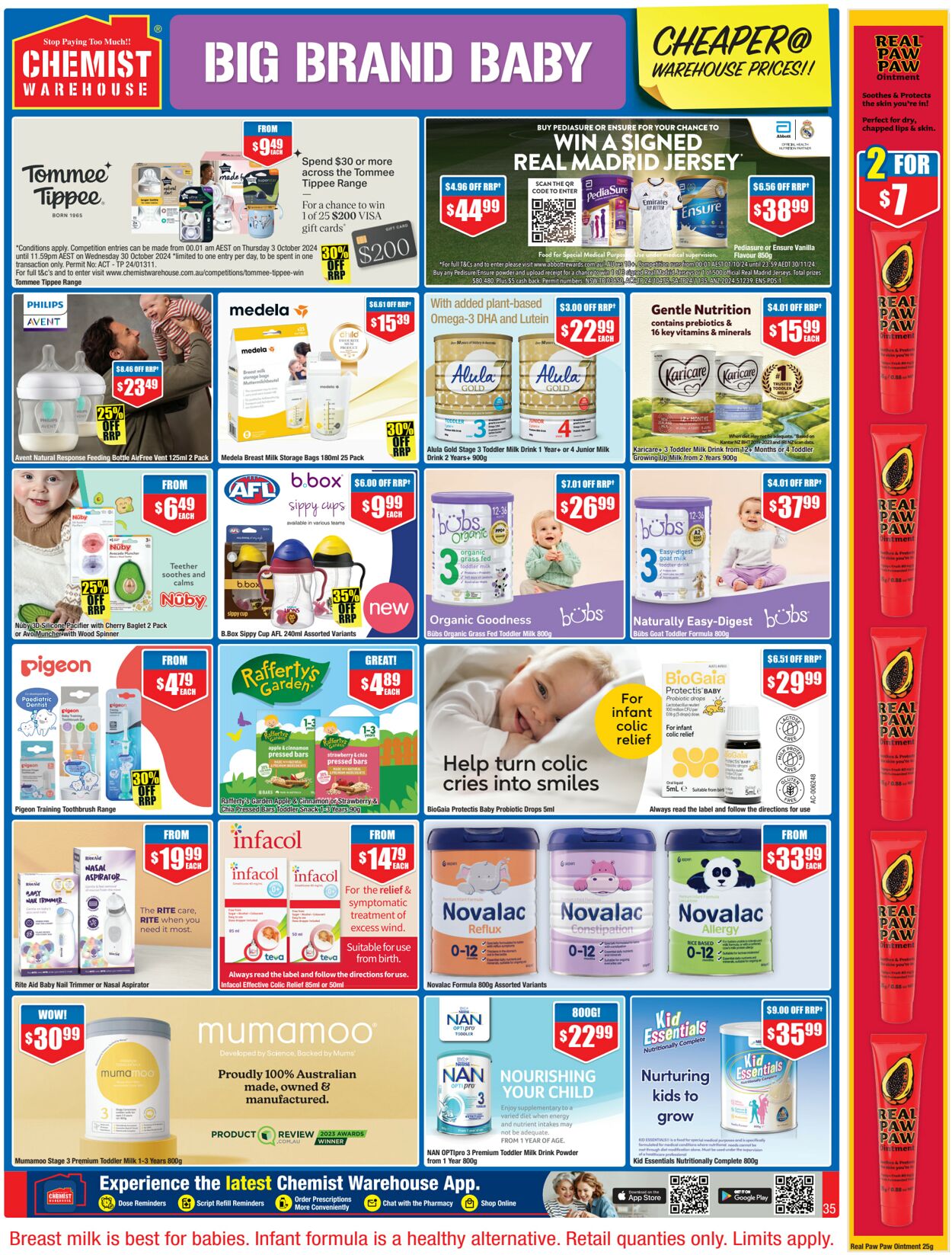 Catalogue Chemist Warehouse 02.10.2024 - 16.10.2024