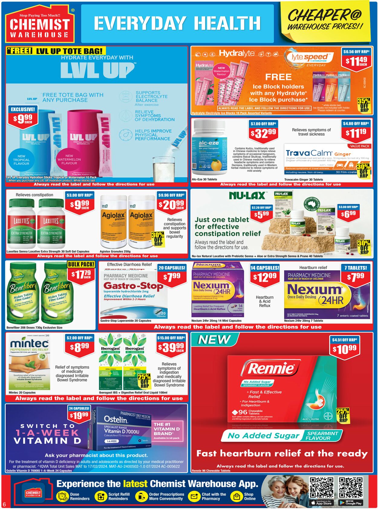 Catalogue Chemist Warehouse 02.10.2024 - 16.10.2024