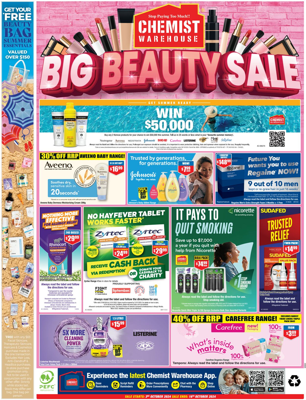 Catalogue Chemist Warehouse 02.10.2024 - 16.10.2024