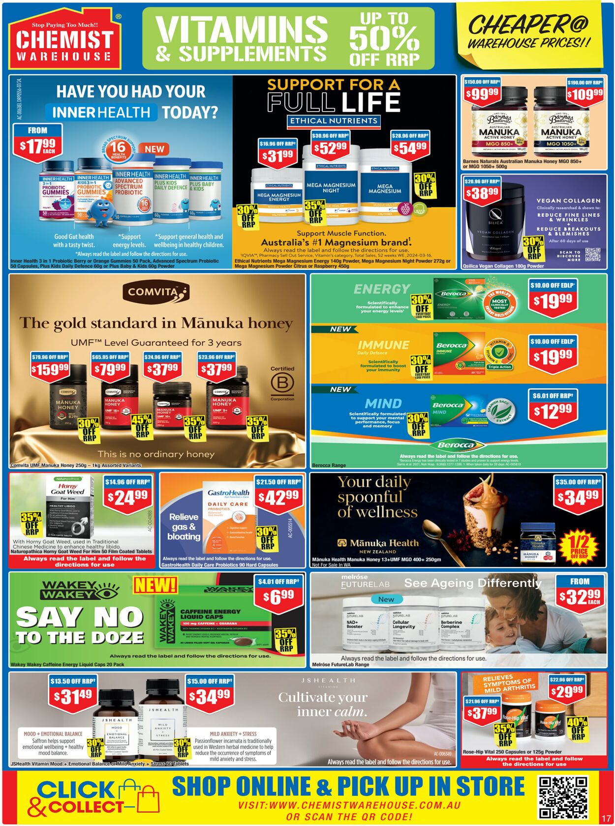 Catalogue Chemist Warehouse 02.10.2024 - 16.10.2024