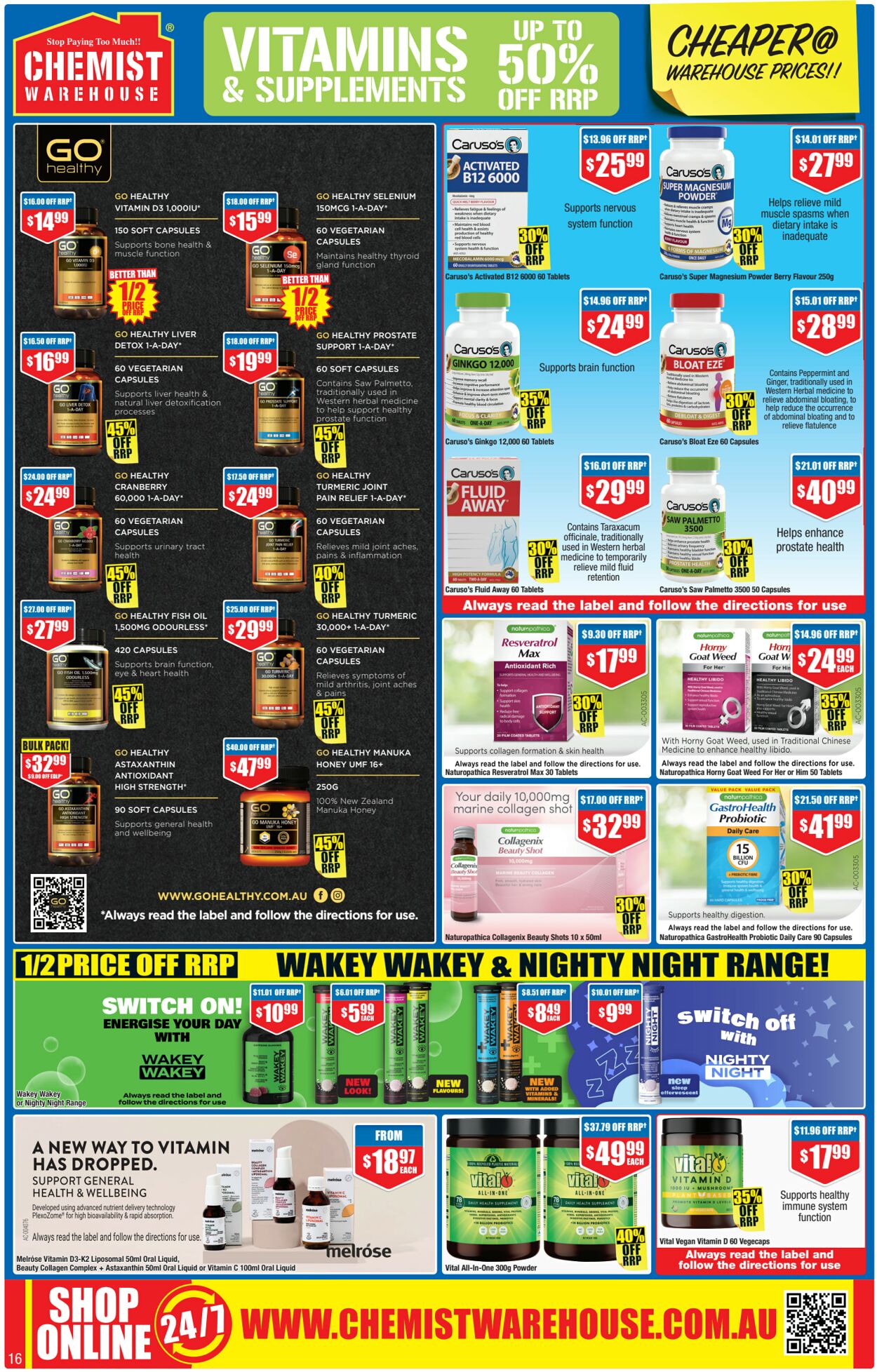 Catalogue Chemist Warehouse 27.09.2023 - 11.10.2023